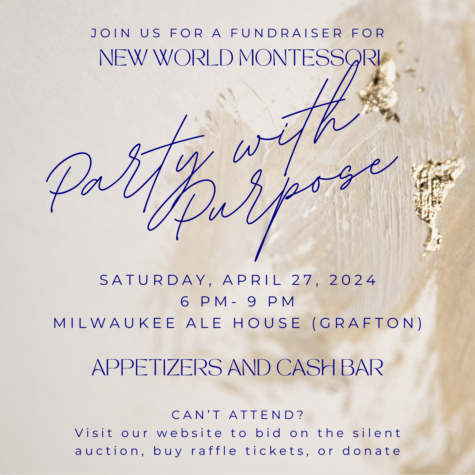 Campaign cover image for Party with Purpose 2024