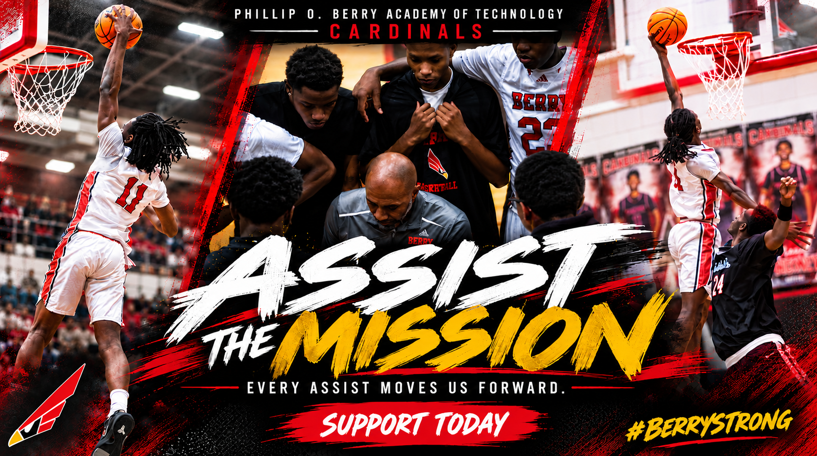 Campaign cover image for 🏀 ASSIST THE MISSION 🏀