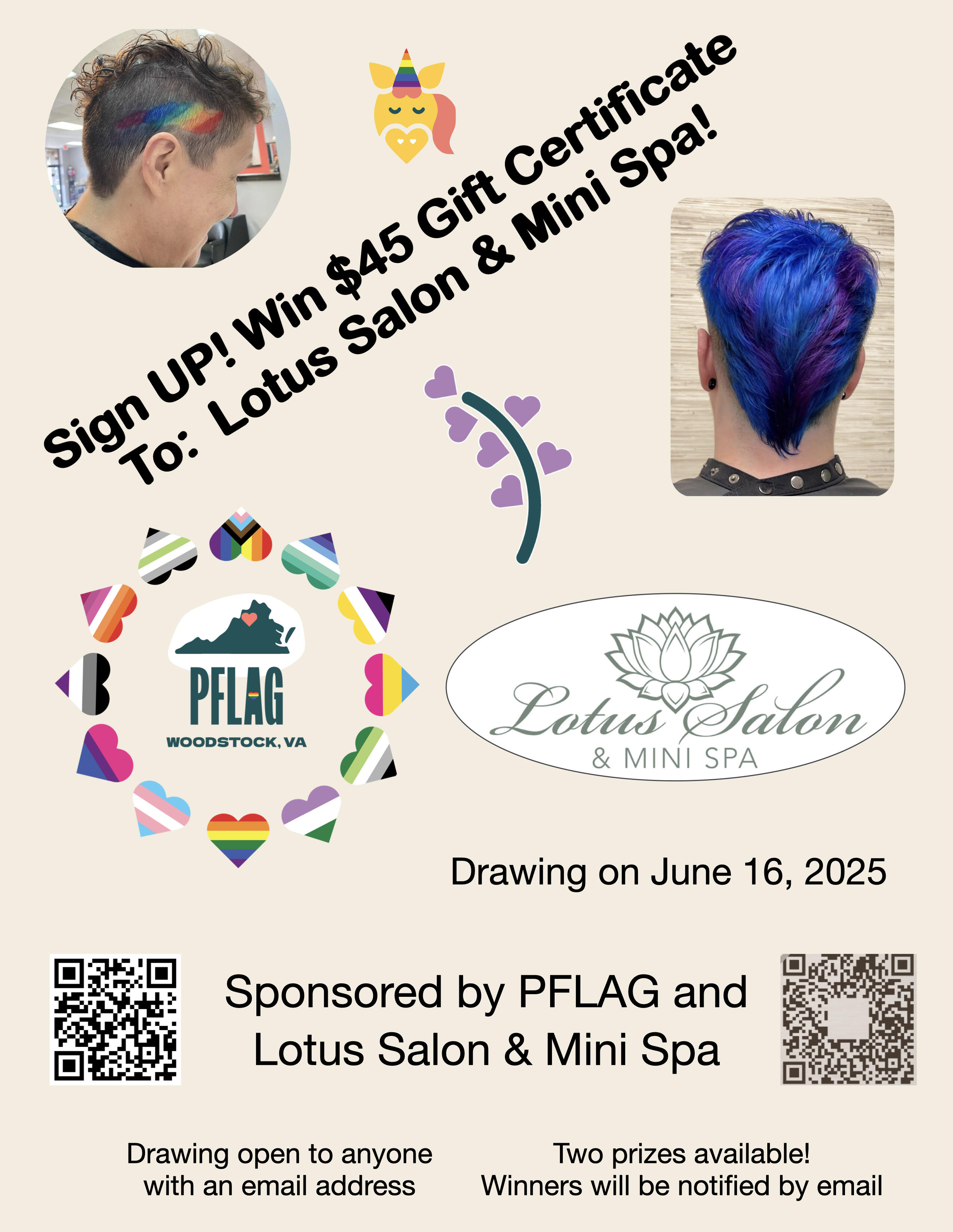 Campaign cover image for Lotus Salon Gift Card Giveaway