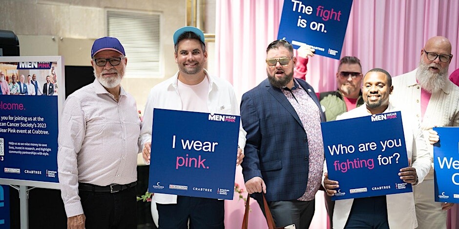 Campaign cover image for Men Wear Pink Charity Fashion Show