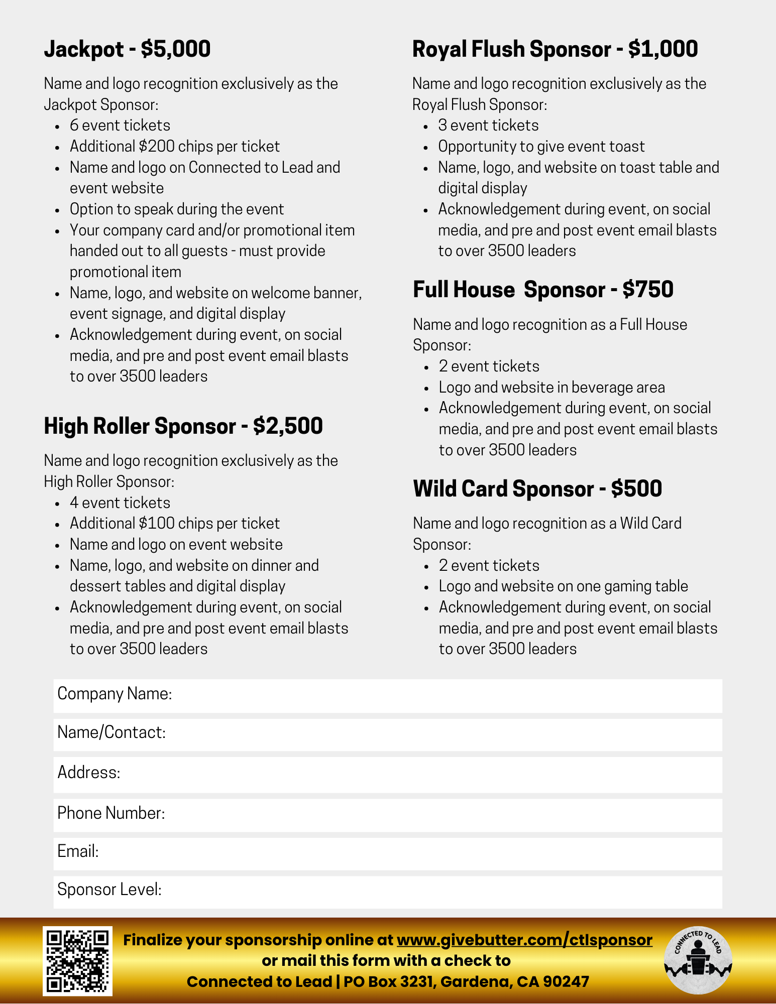 Campaign cover image for Bet on Impact - Sponsorship