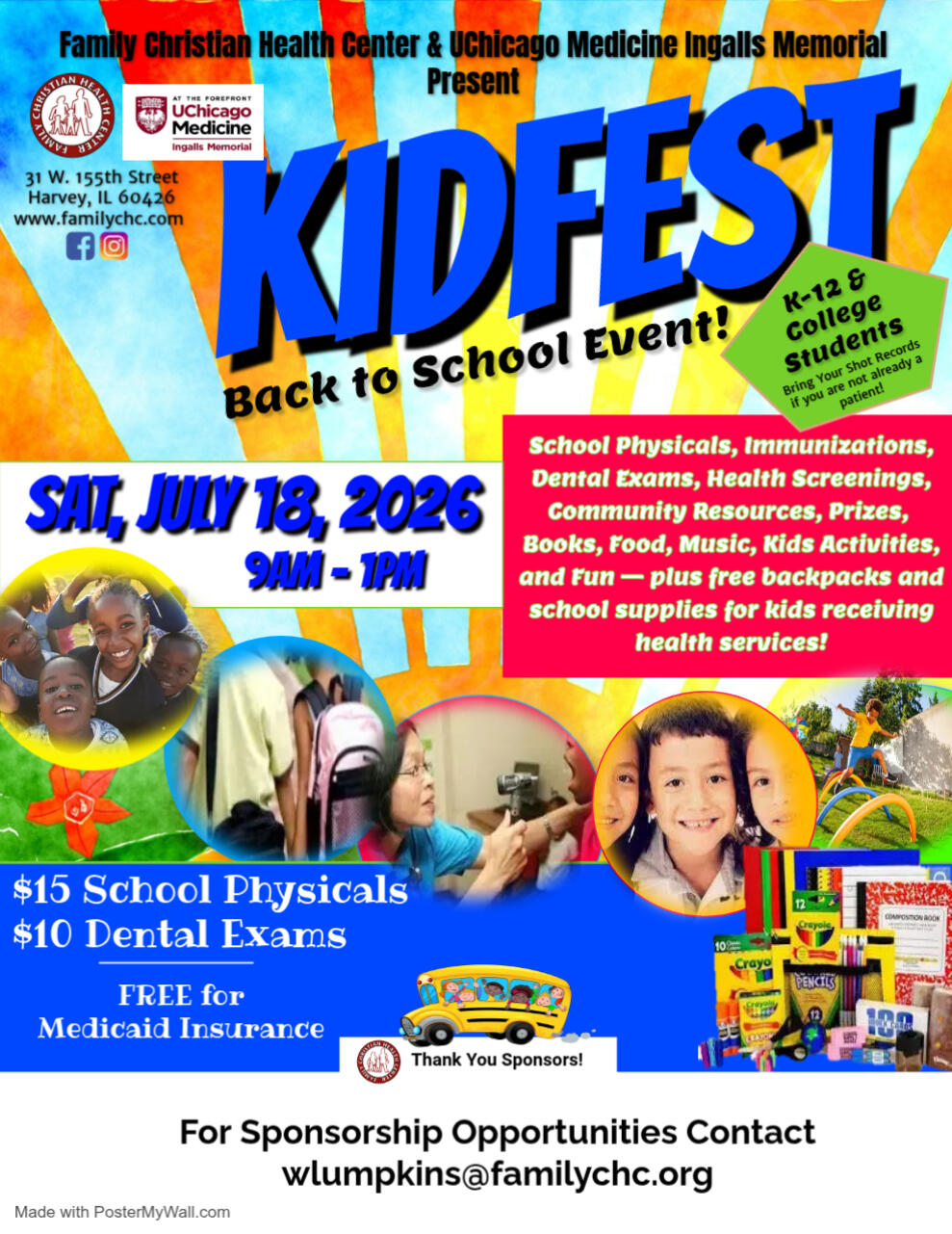 Campaign cover image for KidFest 2026 - In Loving Memory of Mia Webster-Cross