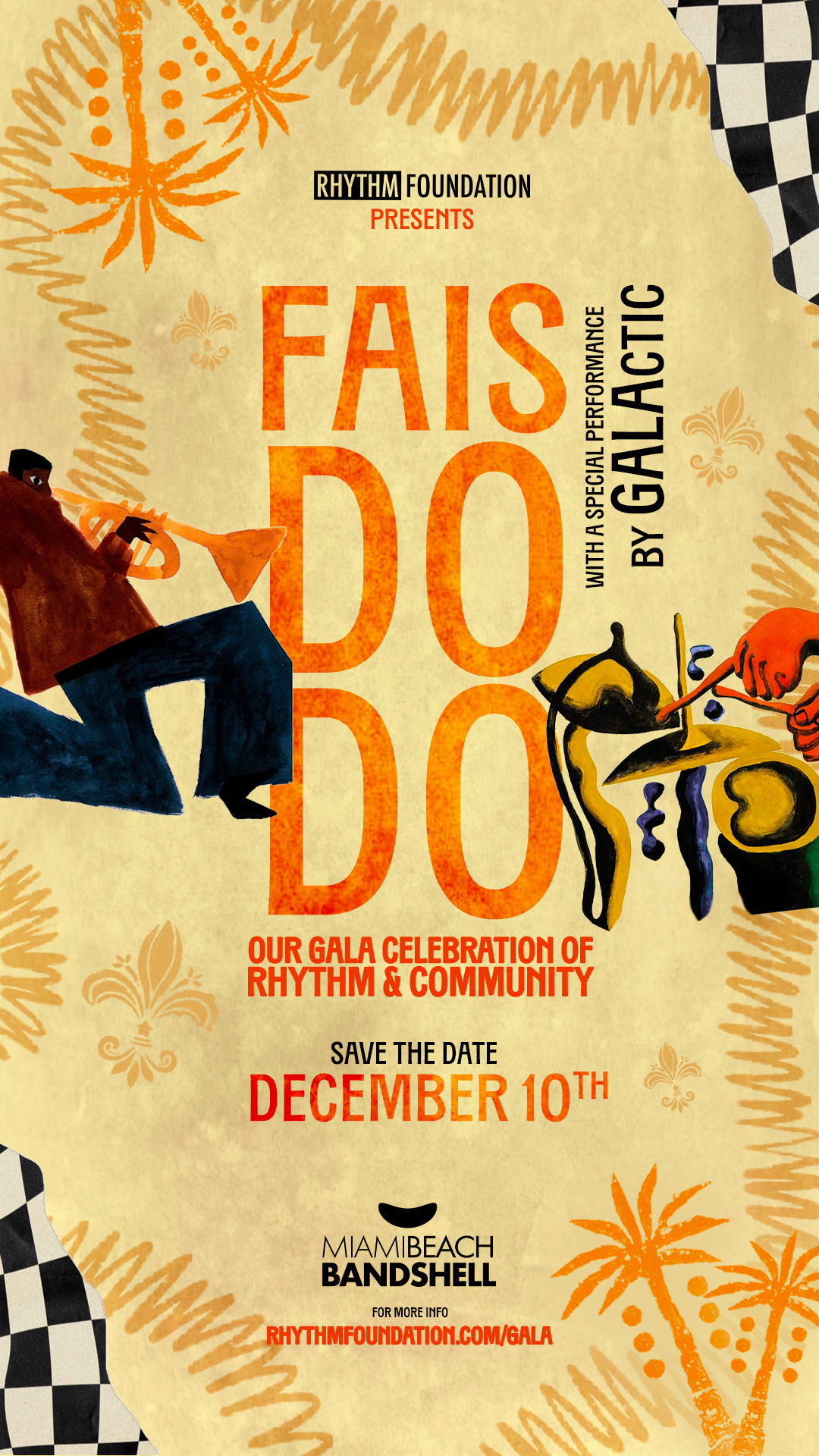 Campaign cover image for Rhythm Foundation Presents: Fais Do Do, An Evening with Galactic