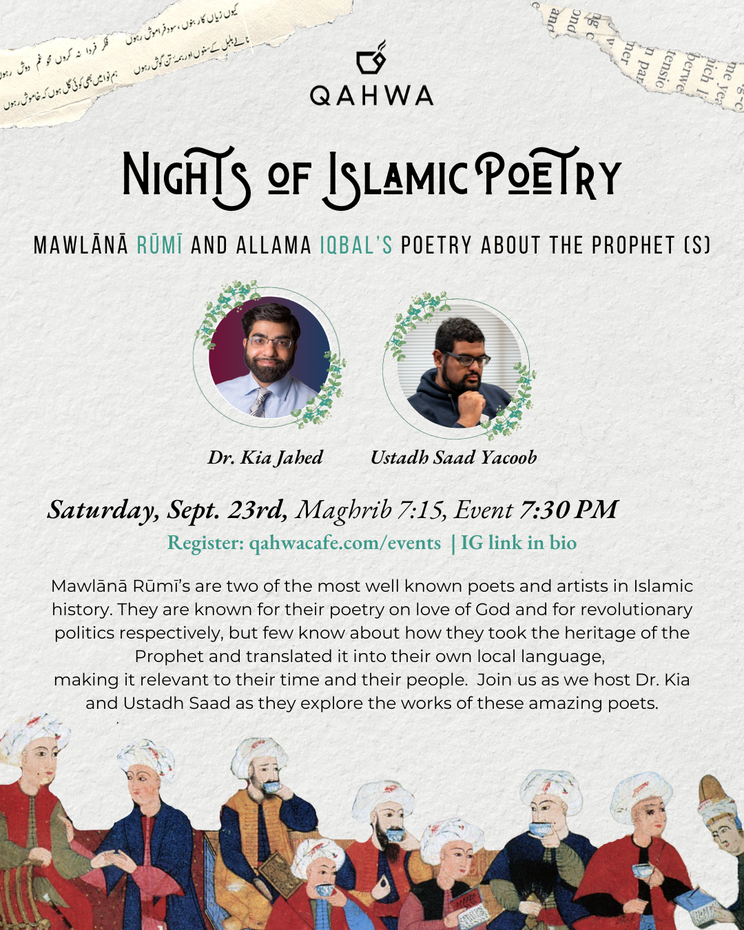 Campaign cover image for Nights of Islamic Poetry