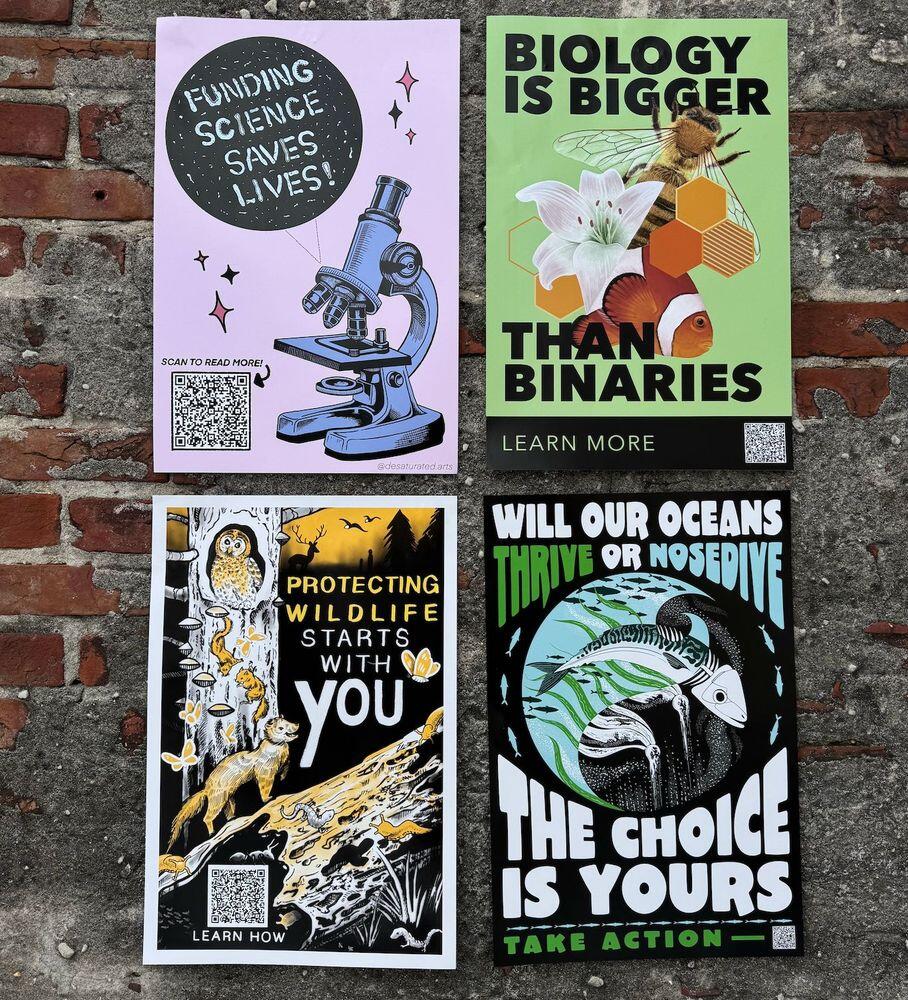 Campaign cover image for Science Activism Posters