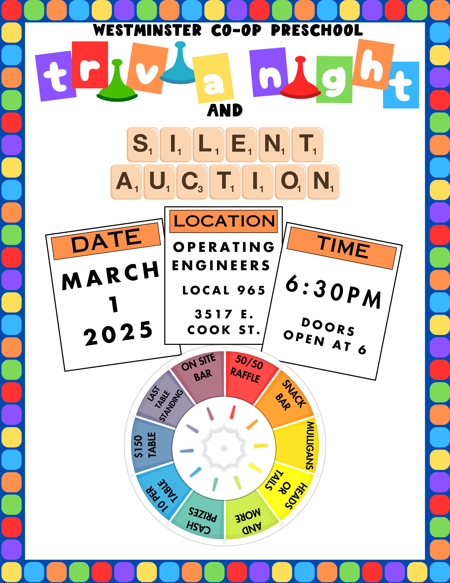 Campaign cover image for WCP Trivia Night & Silent Auction 2025