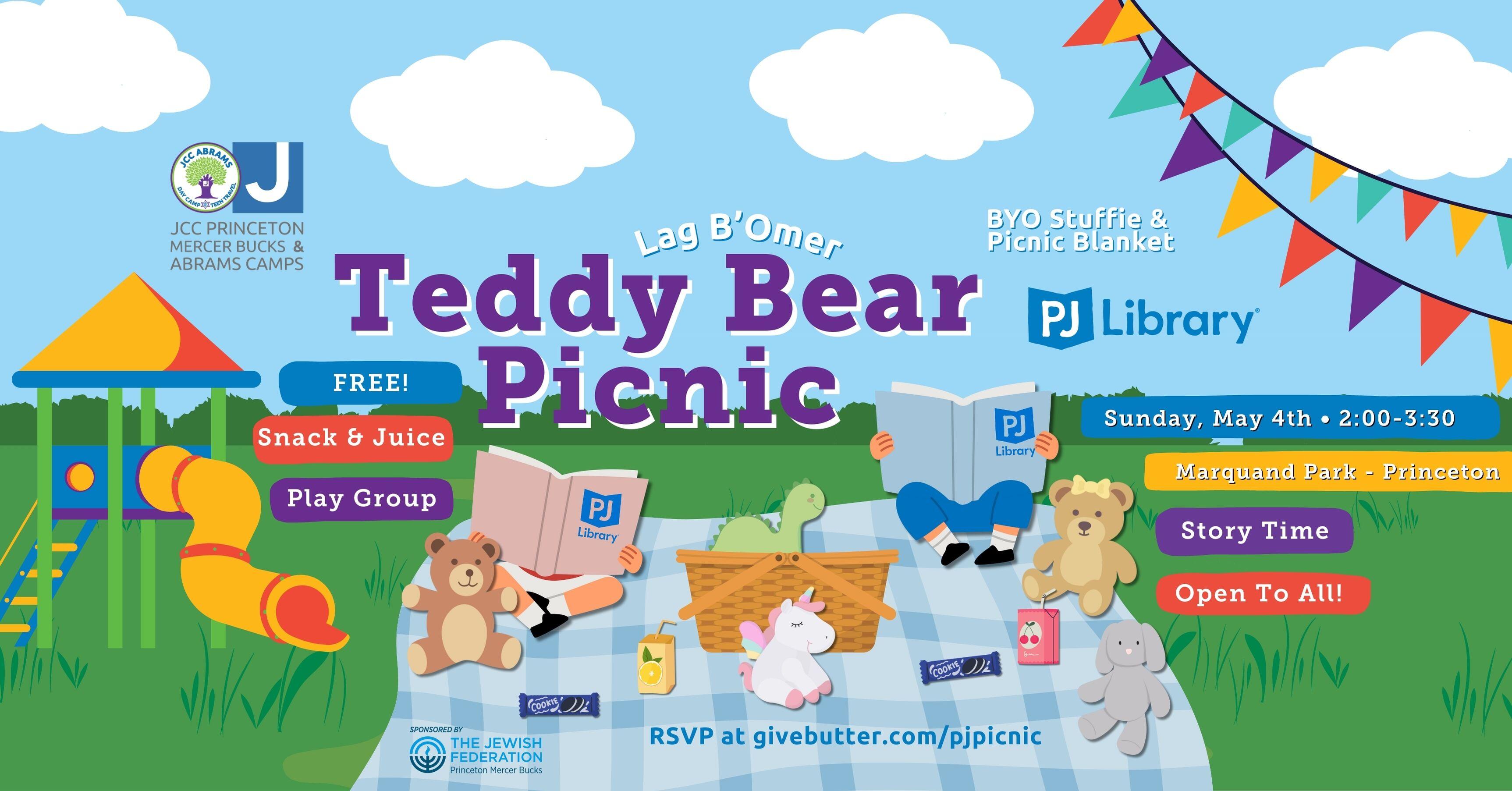 Campaign cover image for Teddy Bear Picnic with PJ Library