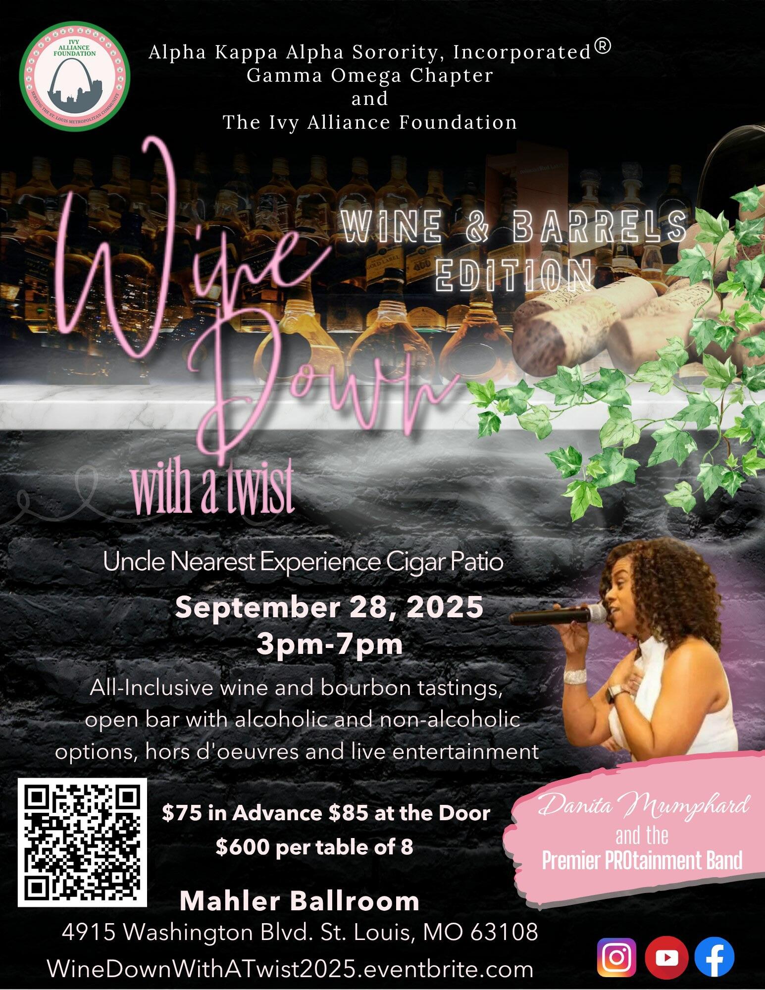 Campaign cover image for Wine Down with a Twist 2025