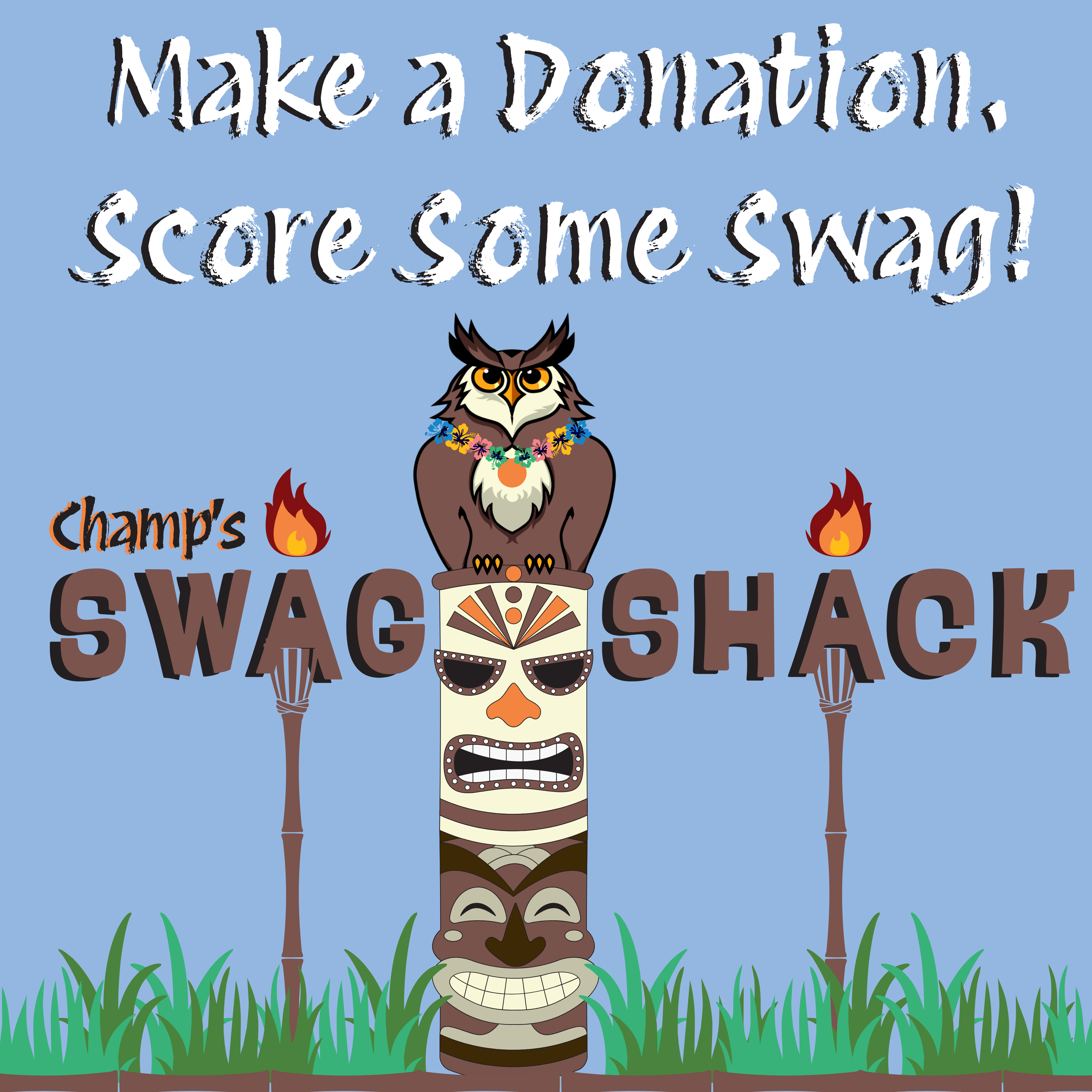 Campaign cover image for Champ's SWAG Shack