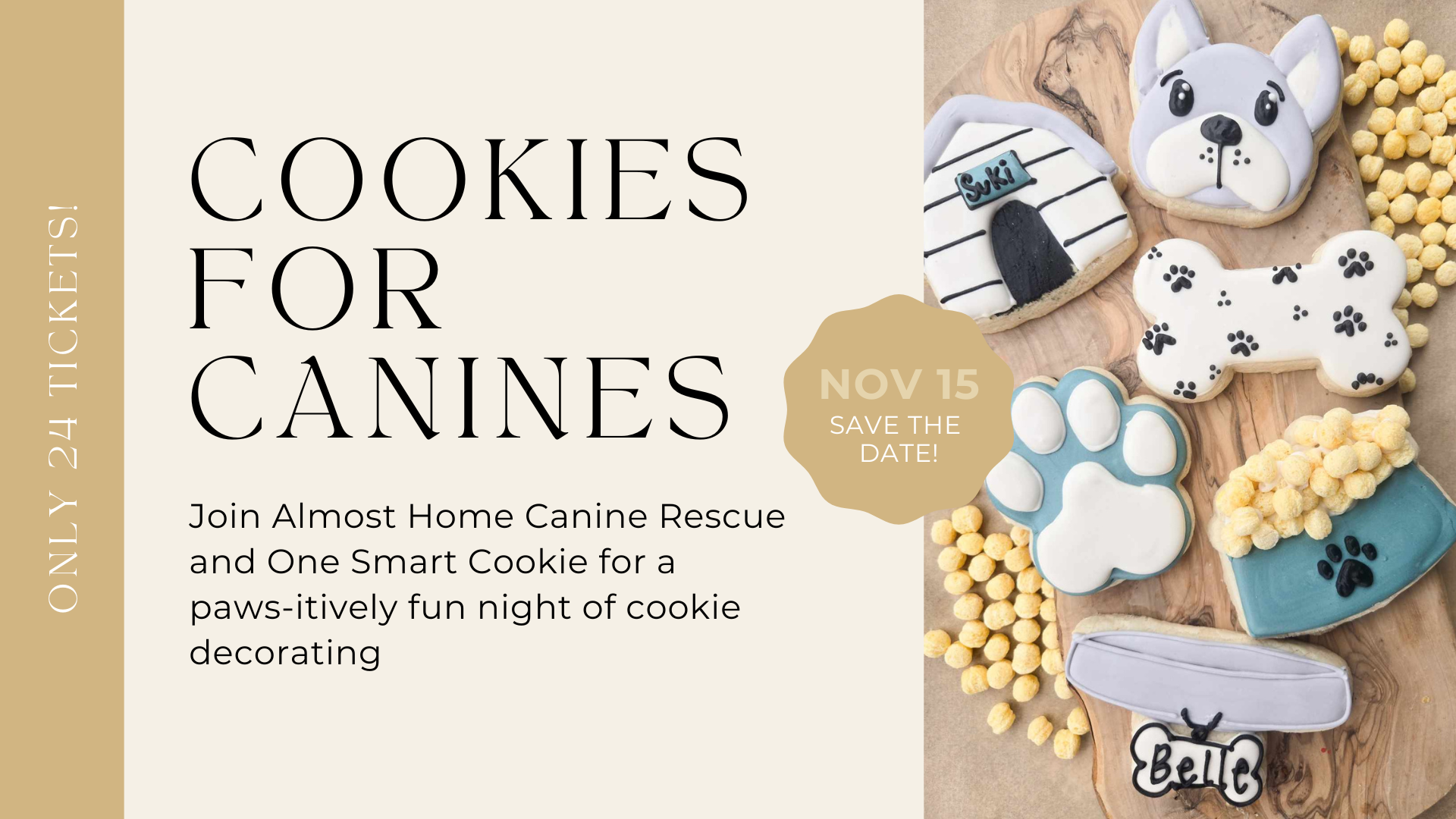 Campaign cover image for Cookies for Canines!