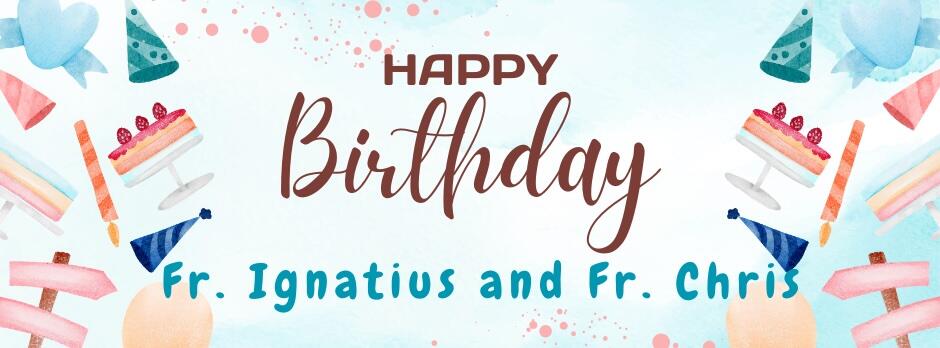 Campaign cover image for Fr. Ignatius and Fr. Chris Birthday Lunch
