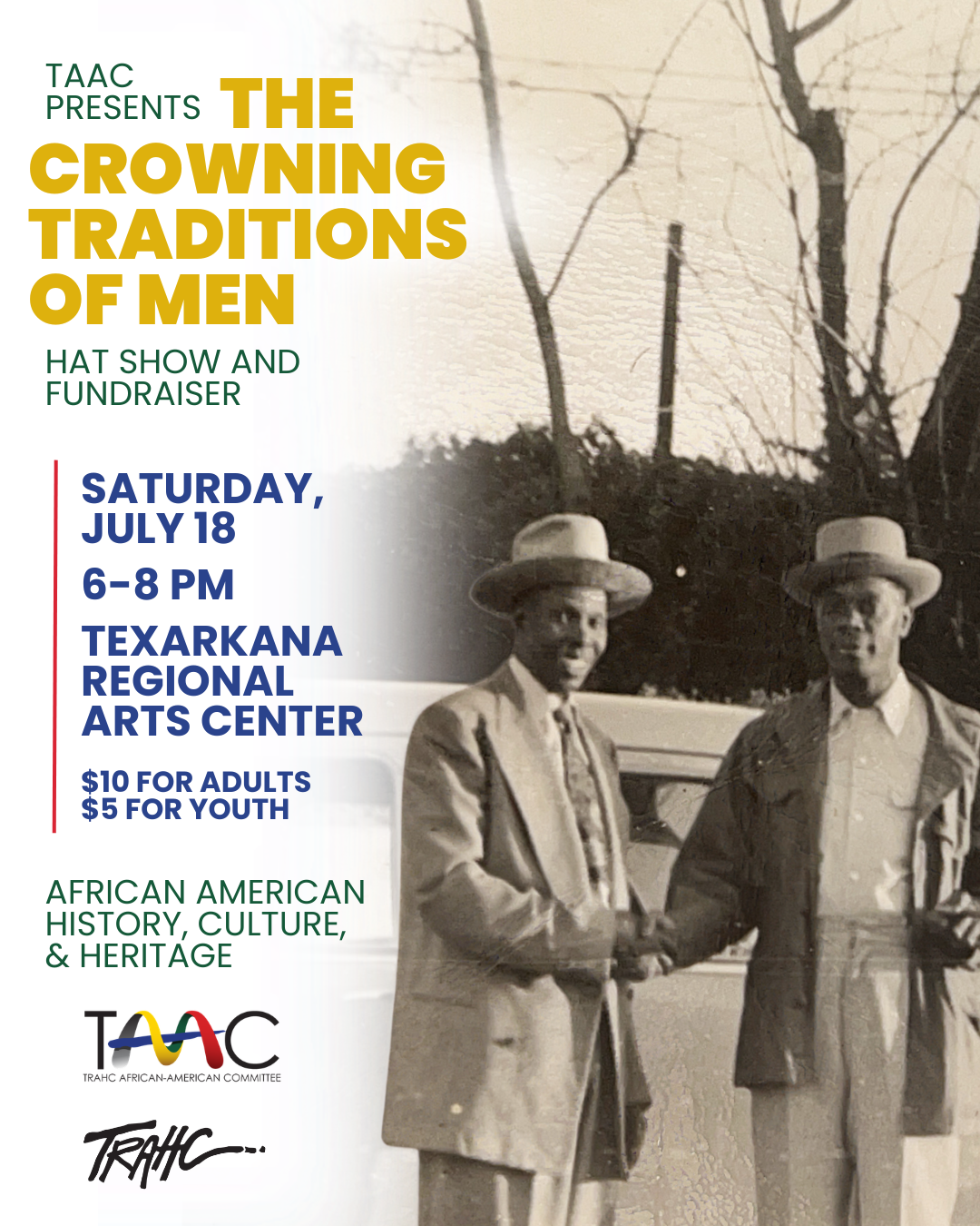 Campaign cover image for 7/18 The Crowning Traditions of Men