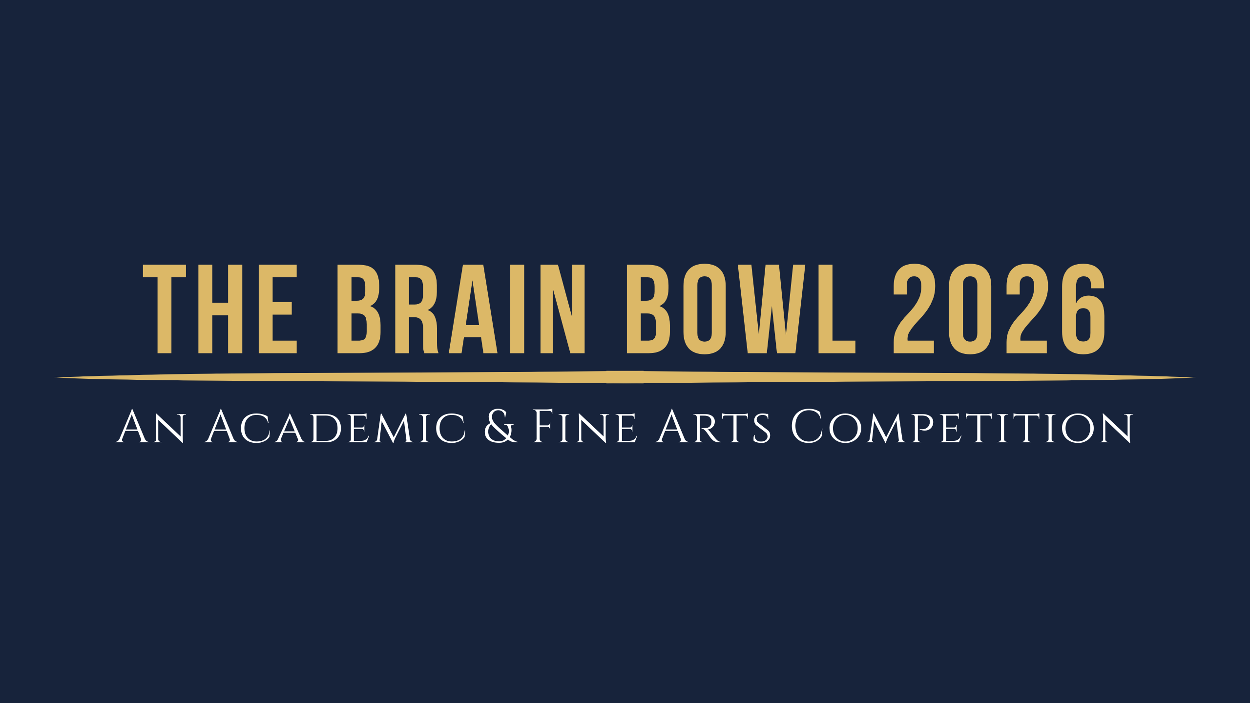 Campaign cover image for Brain Bowl 2026