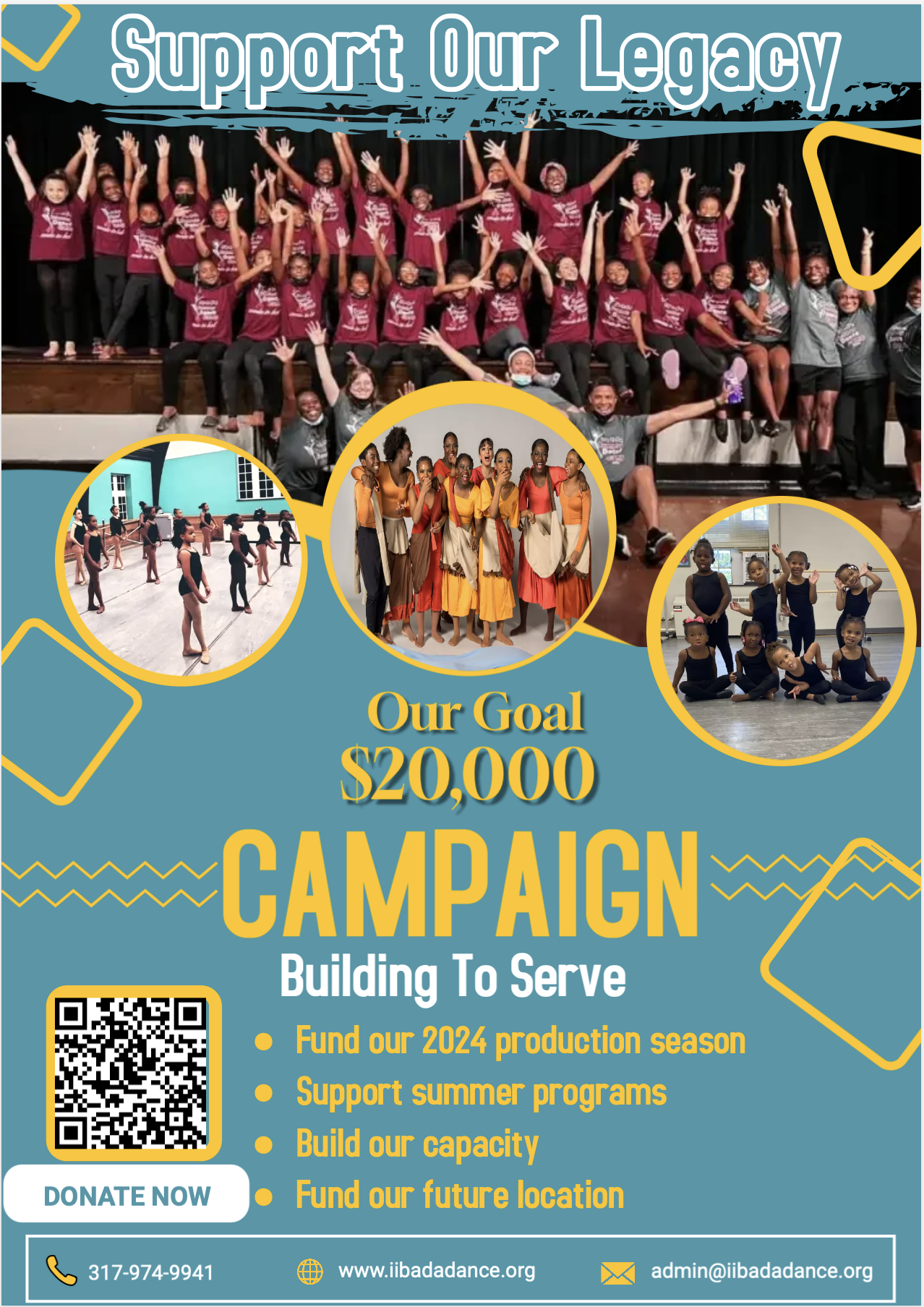 Campaign cover image for Building To Serve Campaign