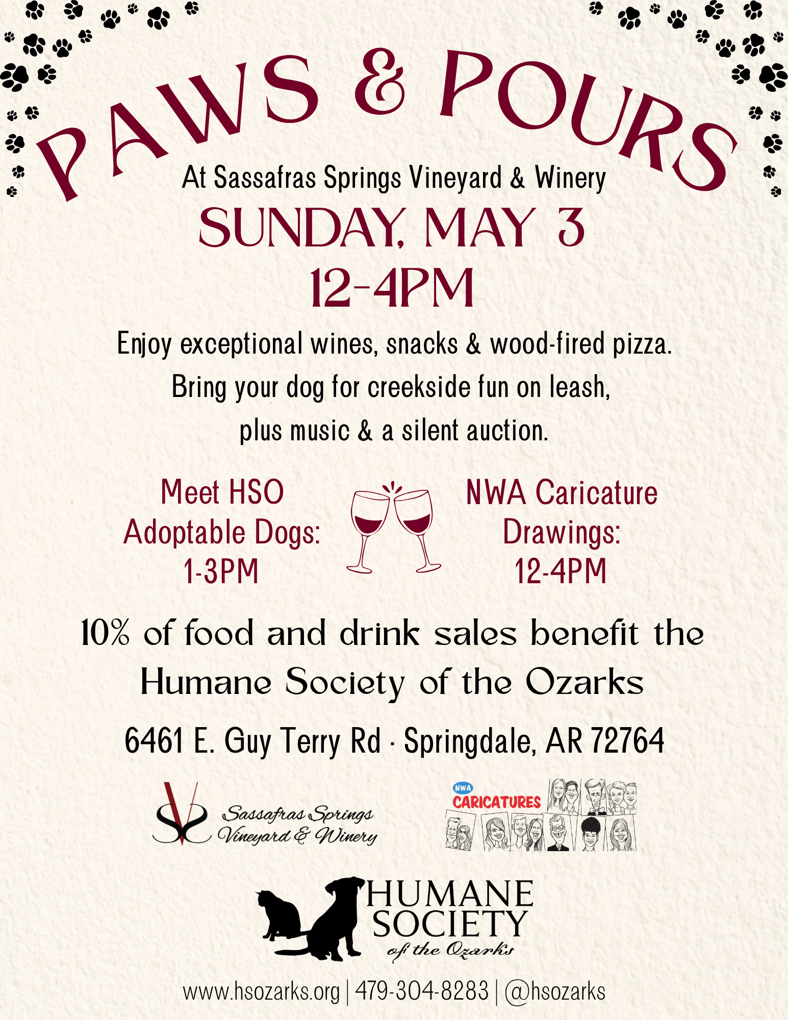 Campaign cover image for Paws & Pours 2026