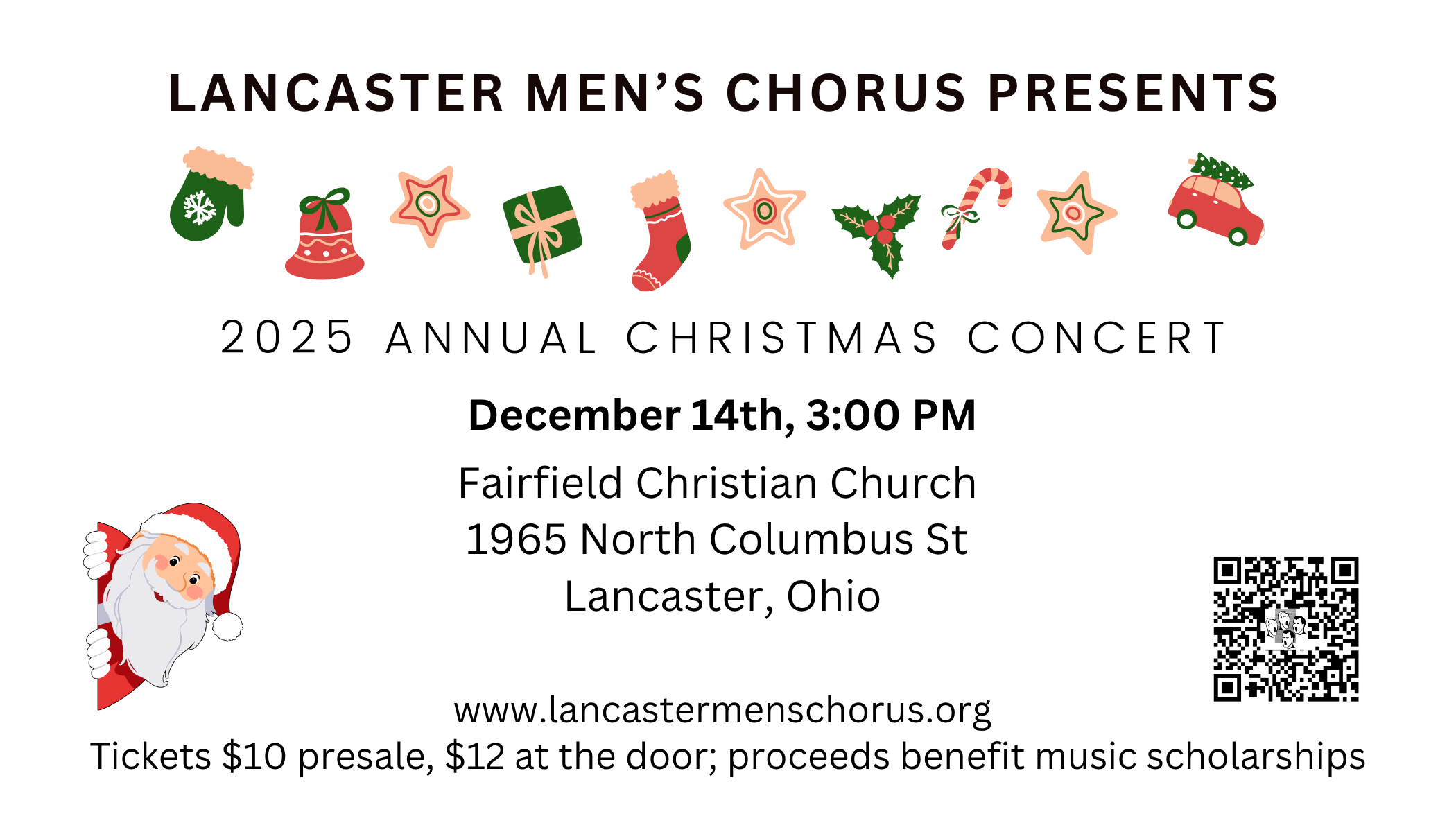 Campaign cover image for Christmas 2025 Concert