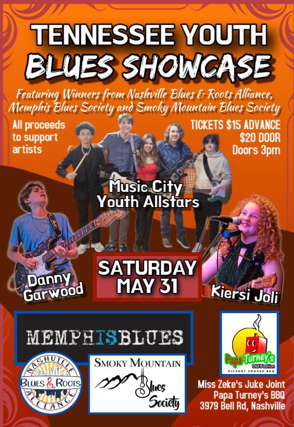 Campaign cover image for Tennessee Youth Blues Showcase
