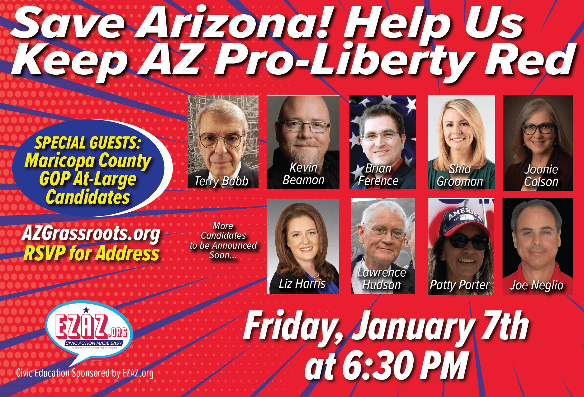 Campaign cover image for Meet Your Maricopa County GOP At-Large Candidates