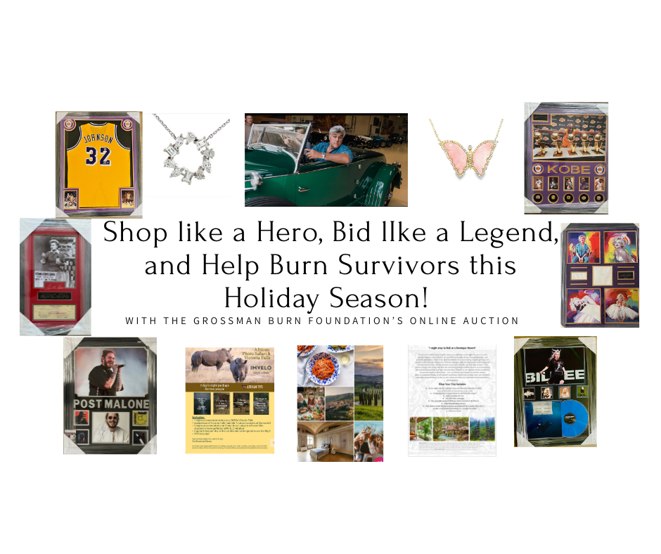Campaign cover image for Shop Like Hero, Bid Like a Legend...Holiday Auction Supporting Burn Survivors