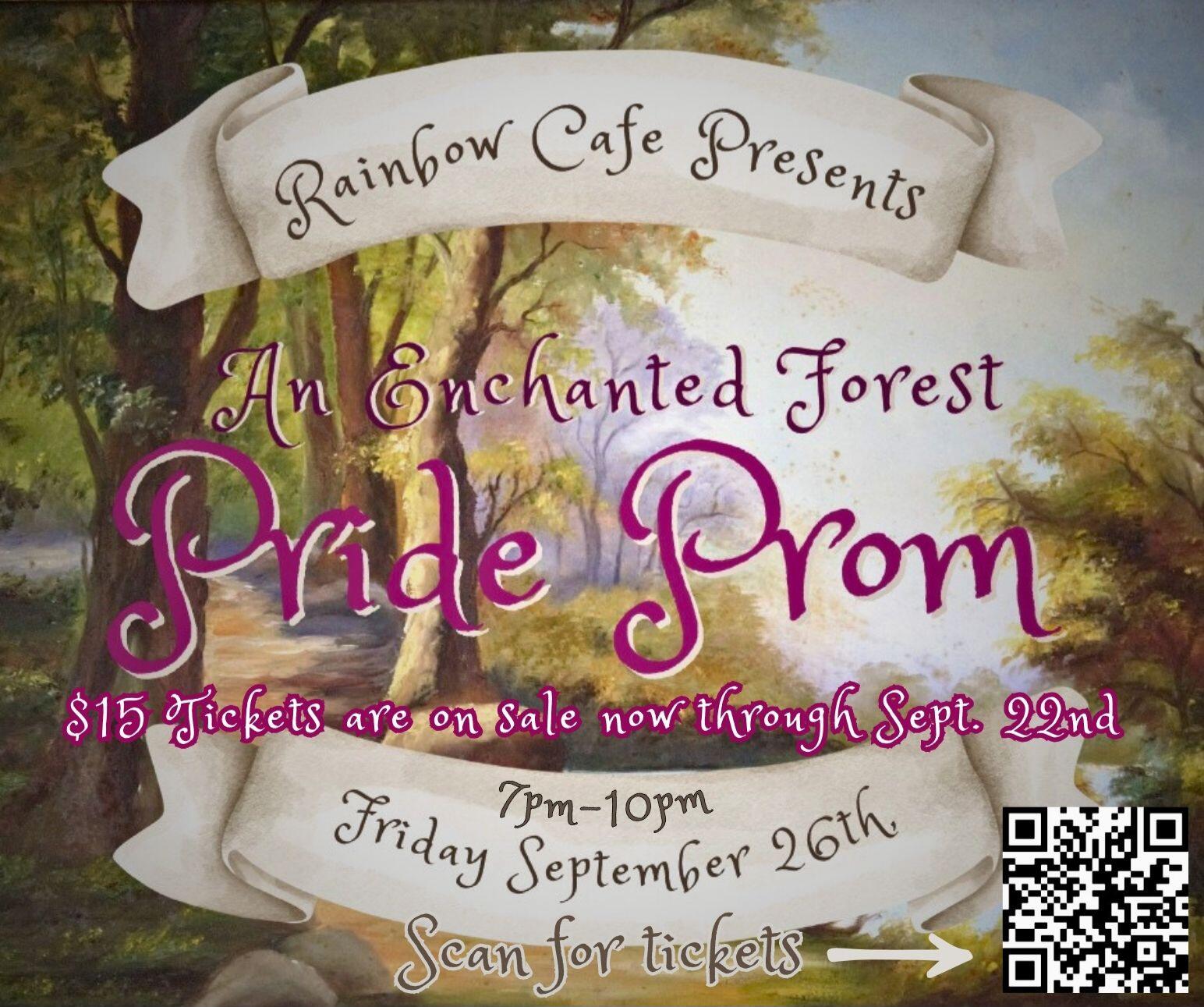Campaign cover image for Pride Prom: An Enchanted Forest