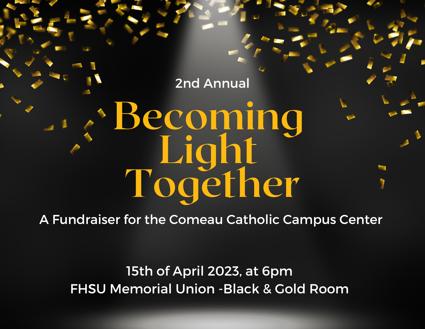 Campaign cover image for Becoming Light Together Dinner 2023