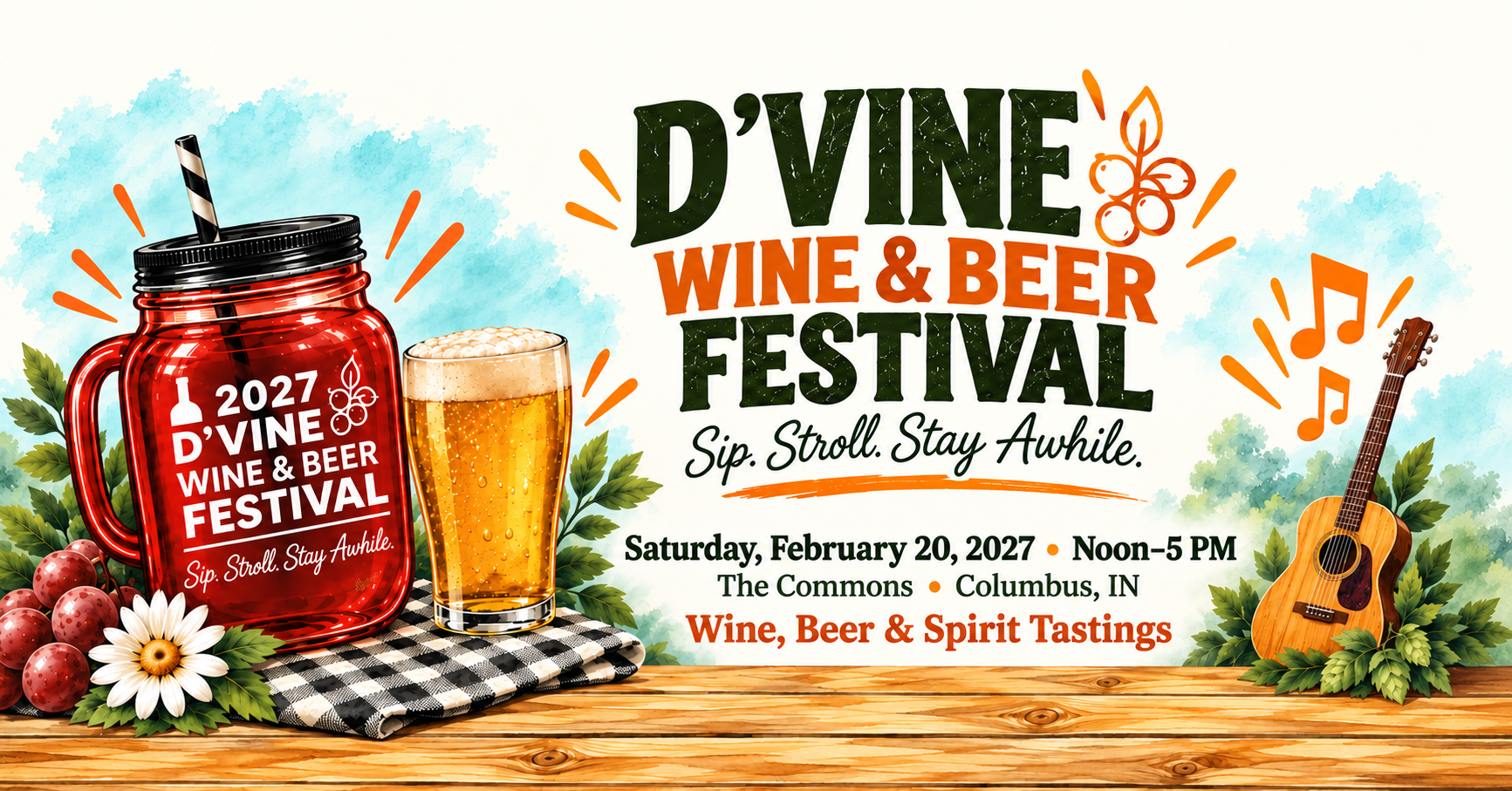 Campaign cover image for 2027 D'Vine Wine & Beer Festival