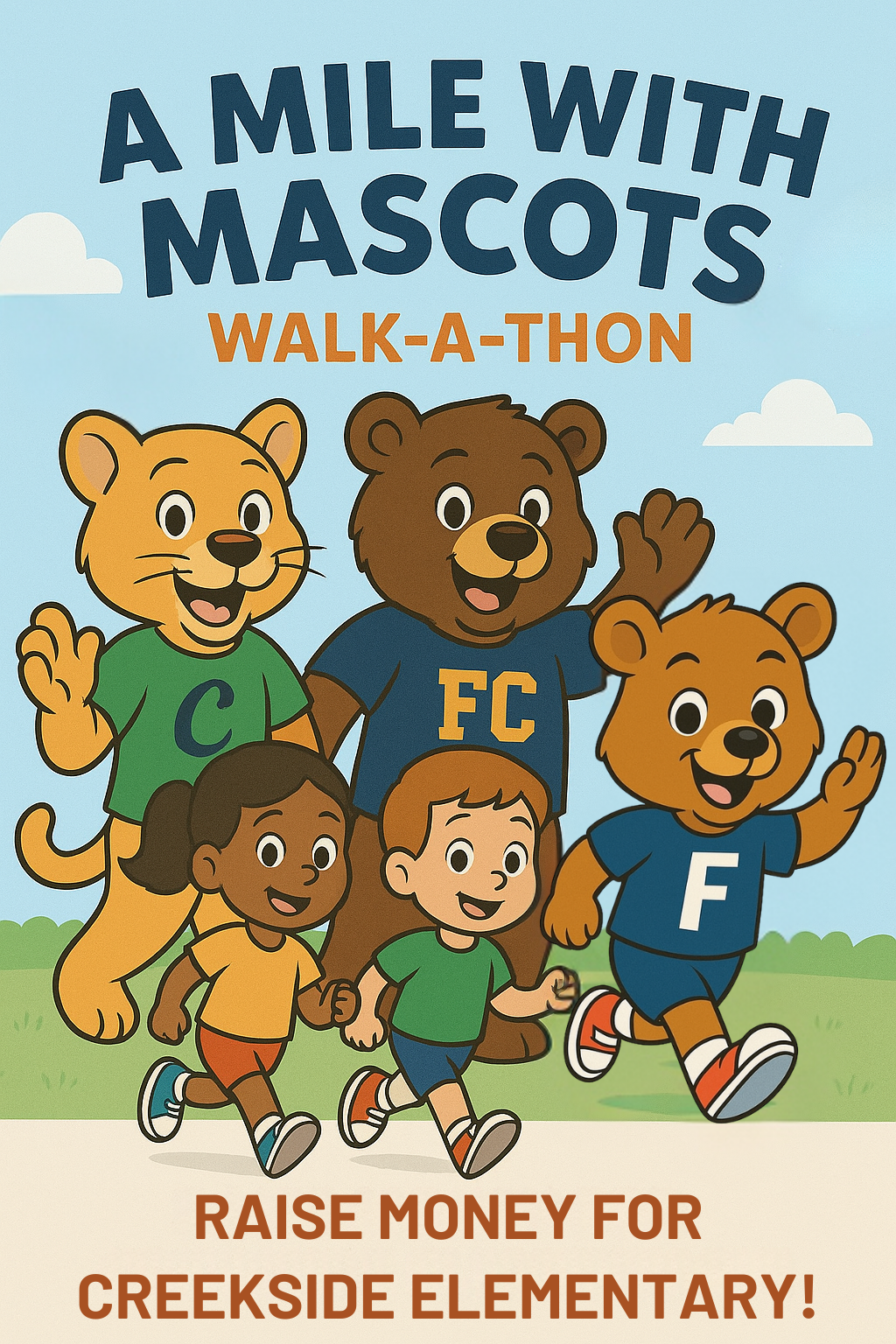Campaign cover for 2025 Creekside Elementary Walk-a-thon