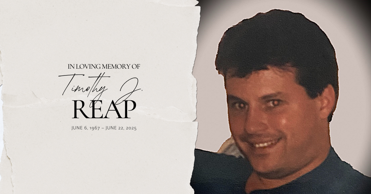 In Memory of Timothy J. Reap