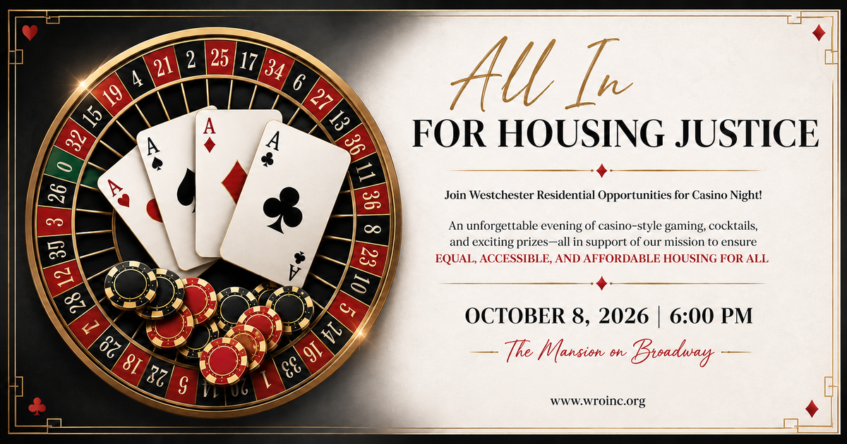 Campaign cover image for All in for Housing Justice: A Casino Night for WRO