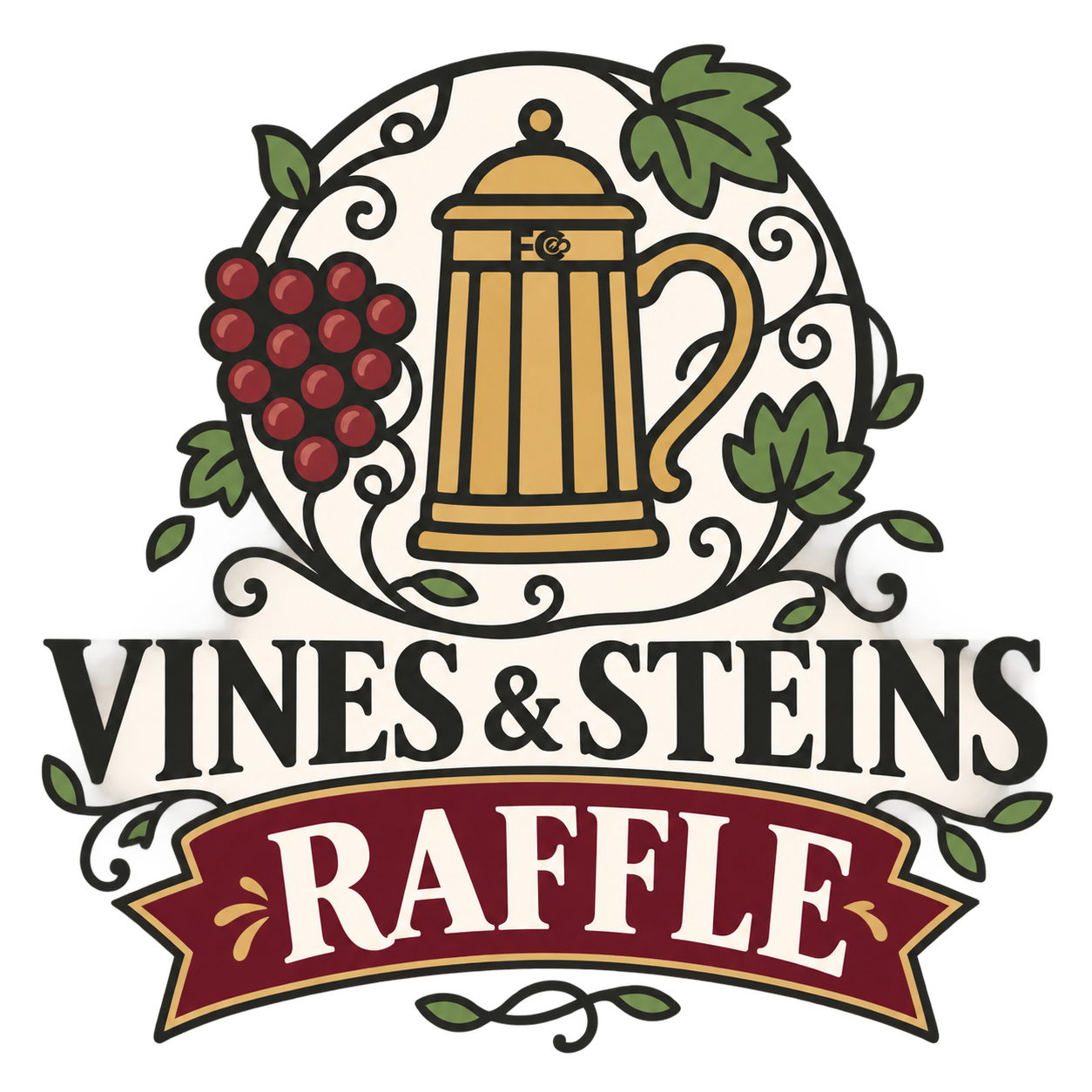 Campaign cover image for Vines & Steins - Raffle