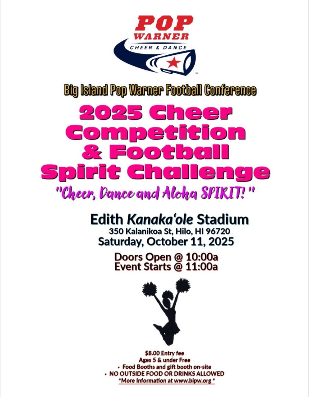 Campaign cover image for BIPW Cheer Competition 2025
