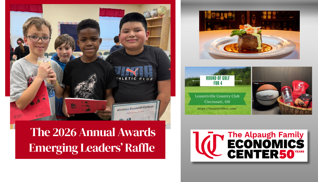 Campaign cover image for Raffle- Alpaugh Family Economics Center's 2026 Annual Awards