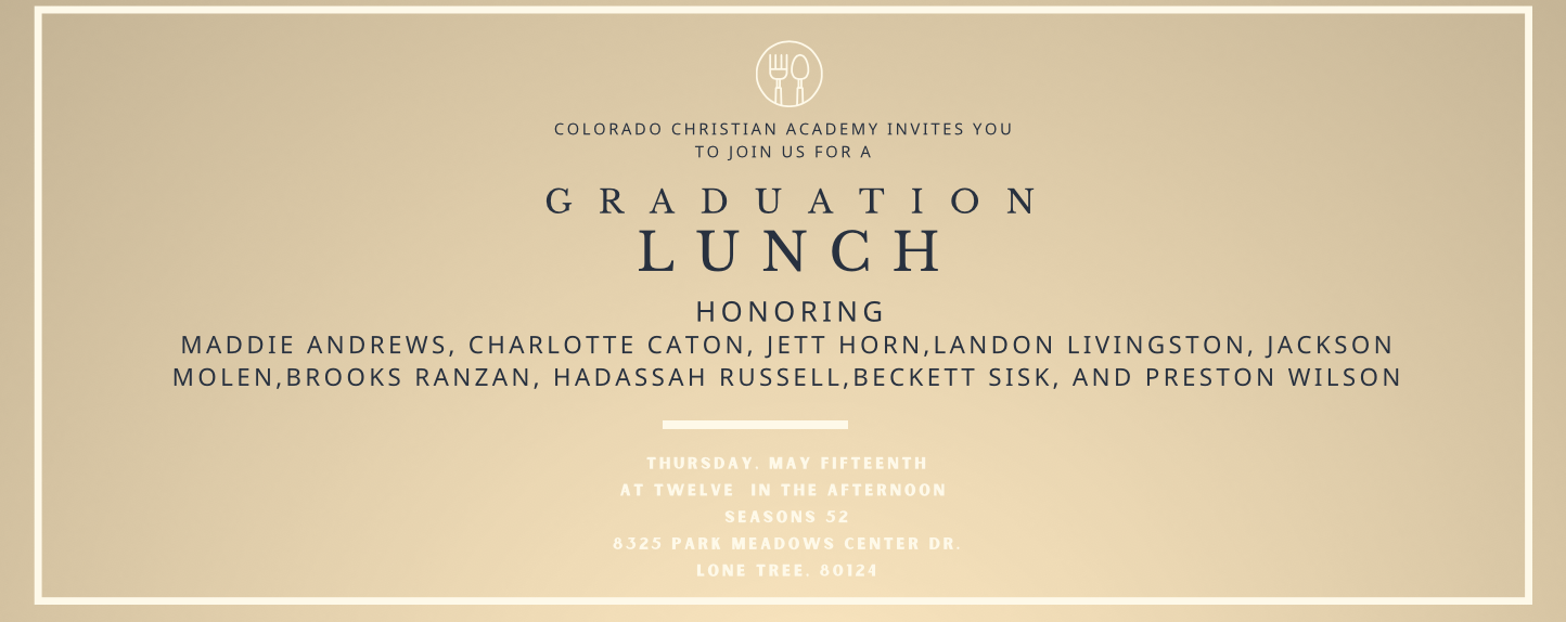Campaign cover image for Graduation Luncheon