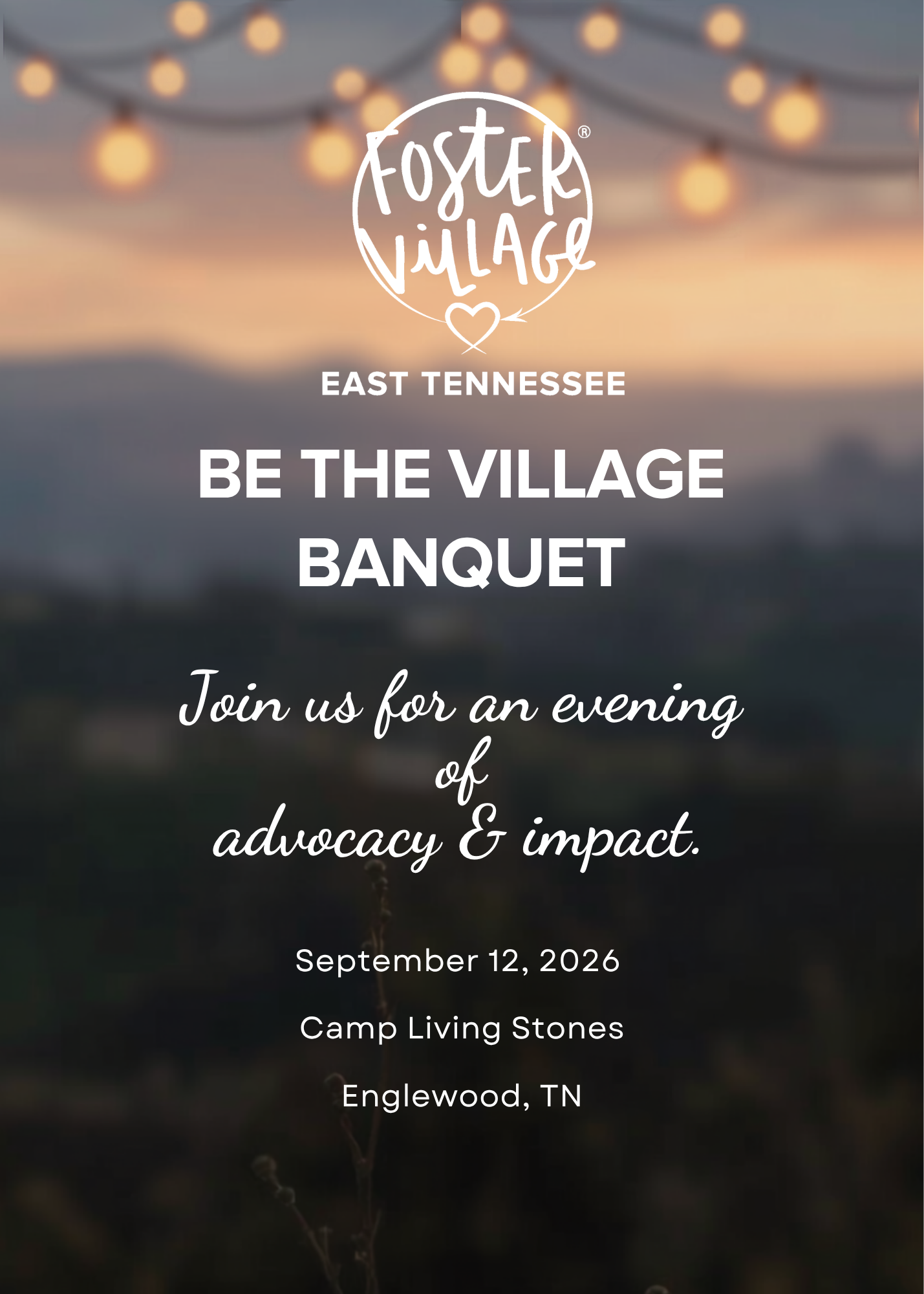 Campaign cover image for Be the Village Banquet 2026