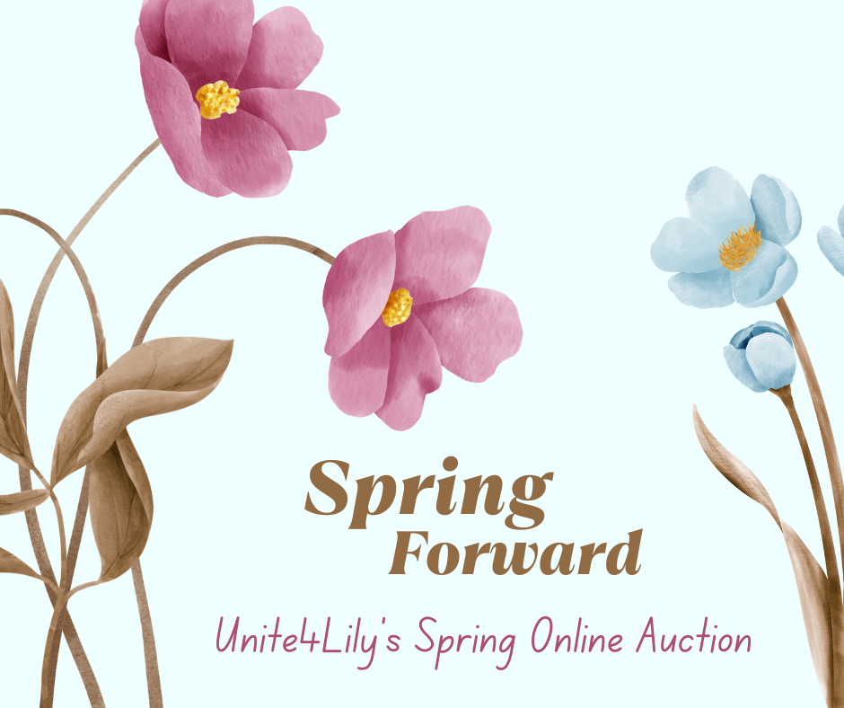 Campaign cover image for Unite4Lily's Spring Forward Online Auction