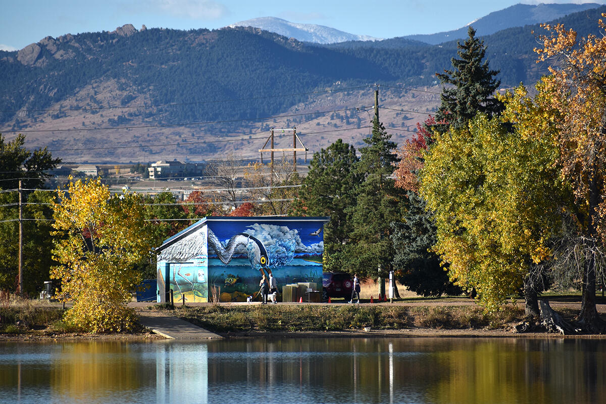 Campaign cover image for Come see the newly installed "Waneka Lake Treasures" mural 2025