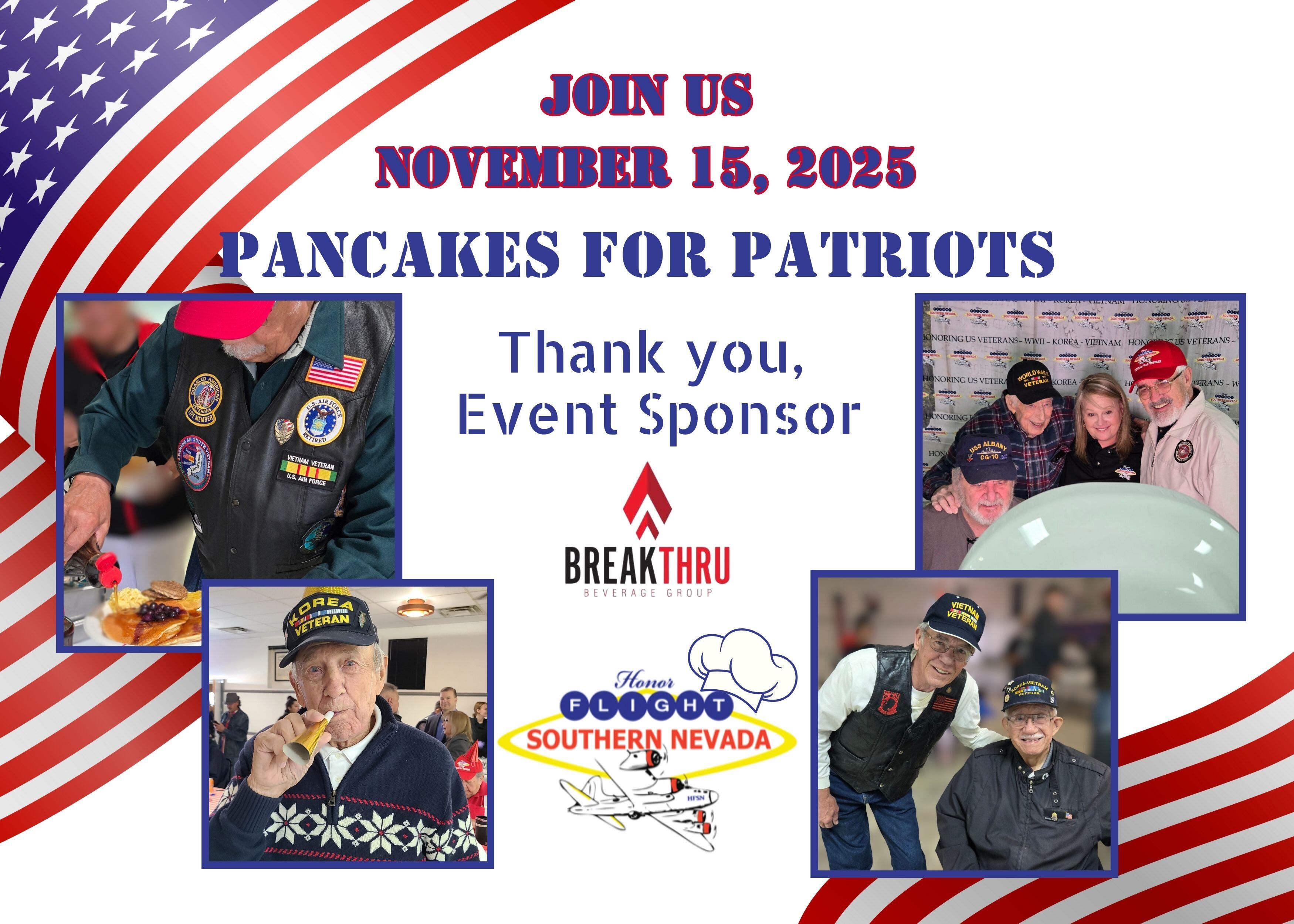 Campaign cover image for Pancakes for Patriots