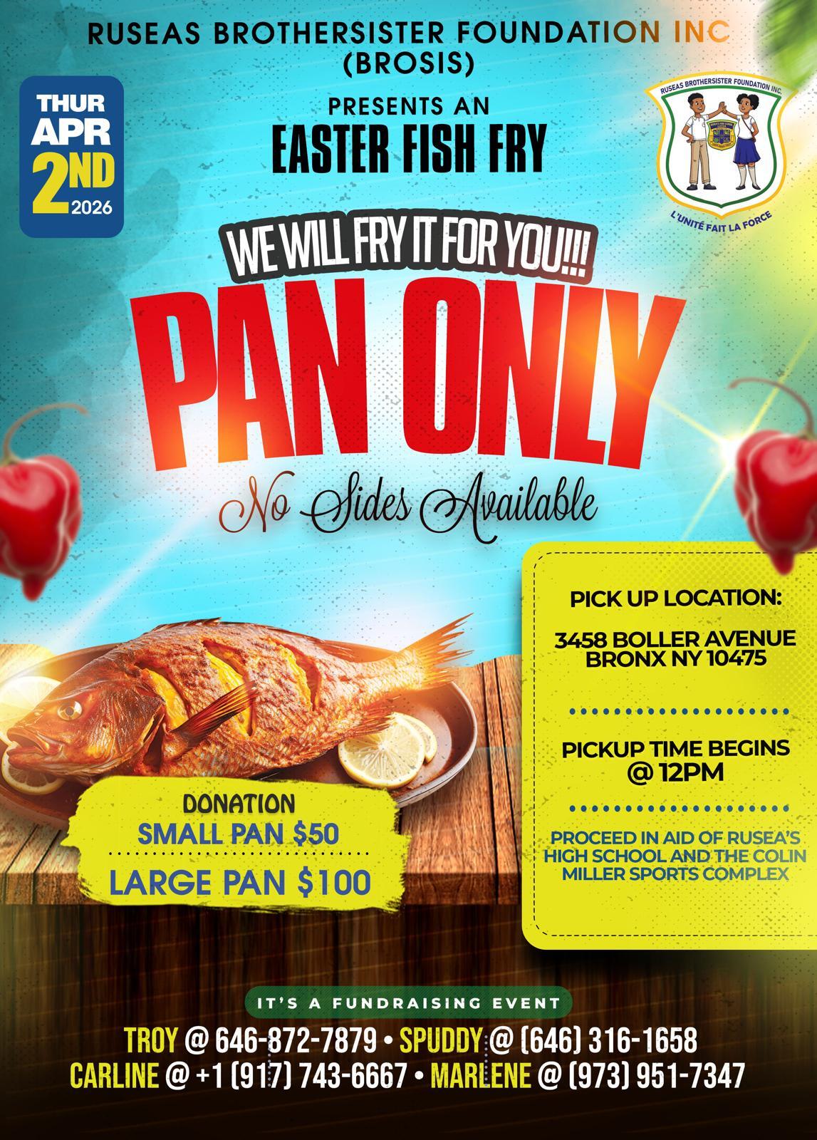 Campaign cover image for BroSis Easter26 Fish Fry