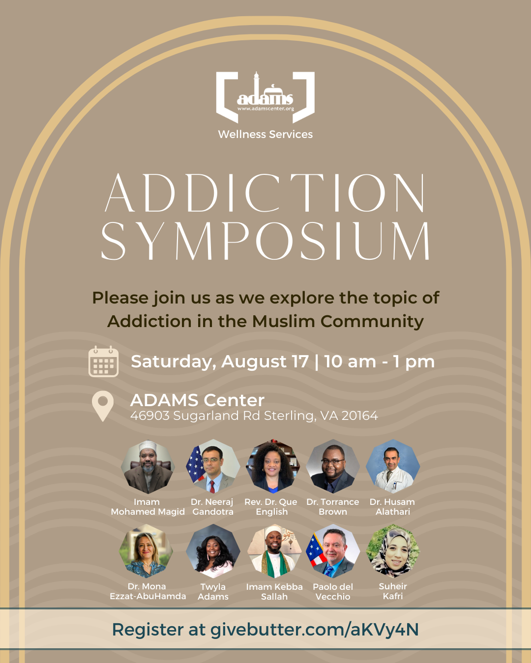 Campaign cover image for ADAMS Addiction Symposium