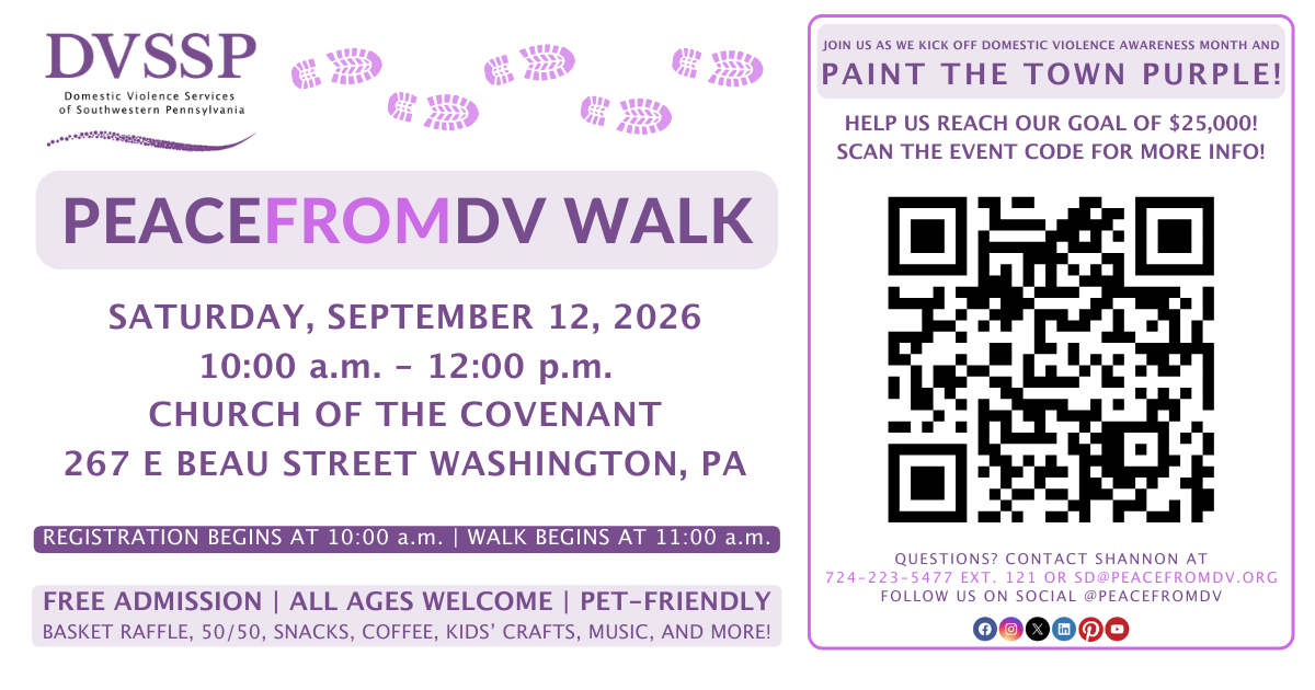 Campaign cover image for PeaceFromDV Walk