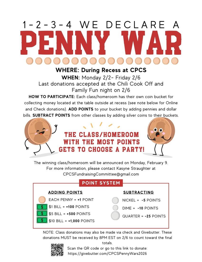 Campaign cover image for CPCS Penny Wars 2026