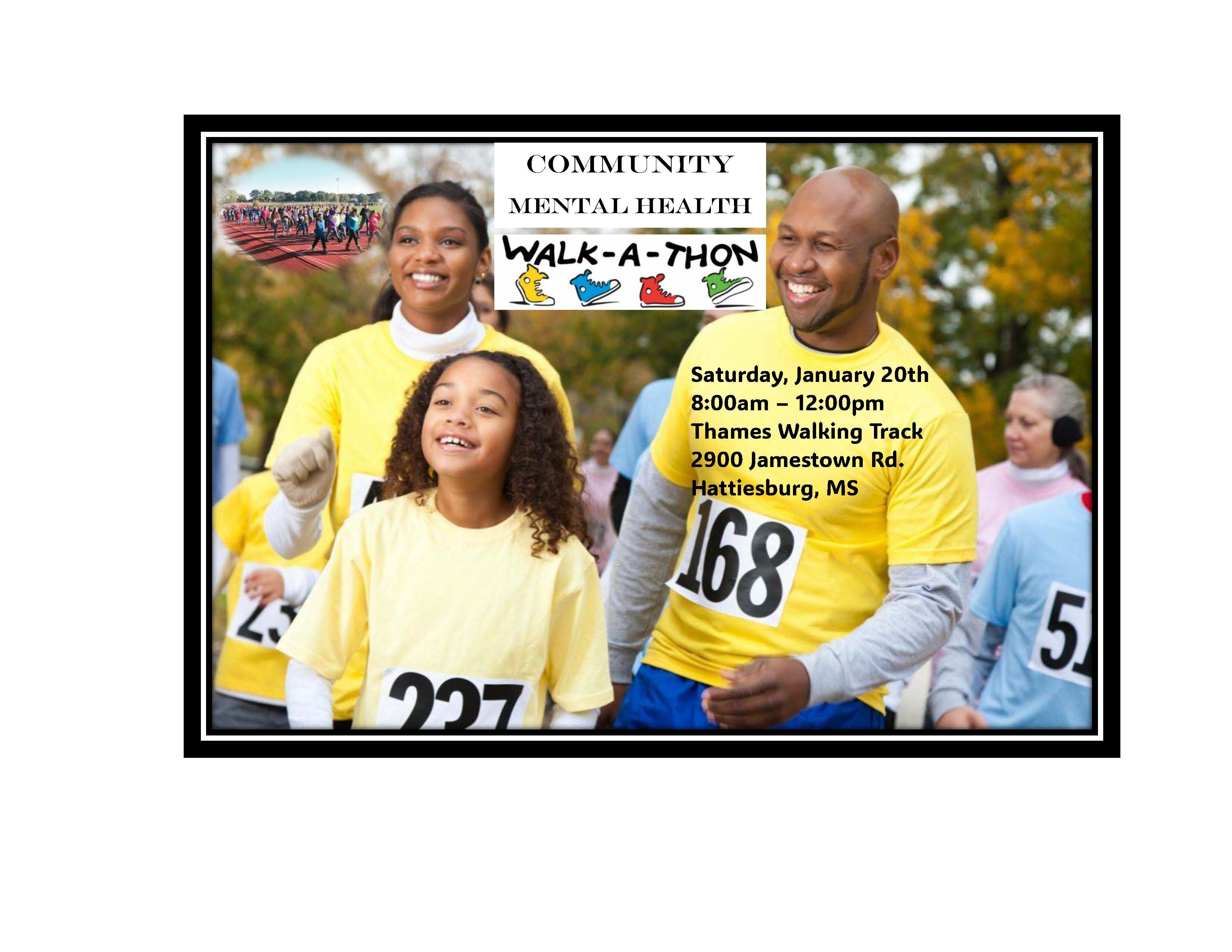 Campaign cover image for Community Mental Health Walk-A-Thon