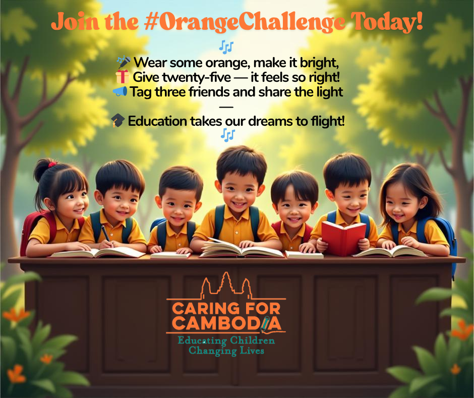 Campaign cover image for Joing in the #Orange Challenge Today!