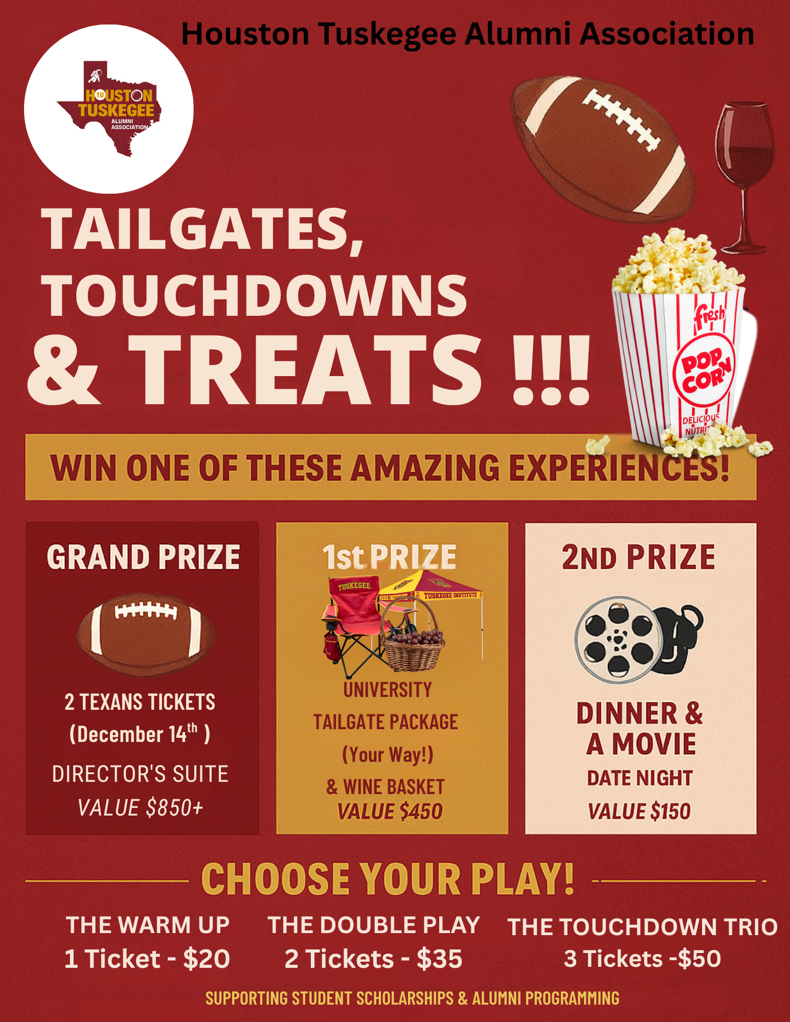 Campaign cover image for Tailgates, Touchdowns & Treats Fall Raffle!