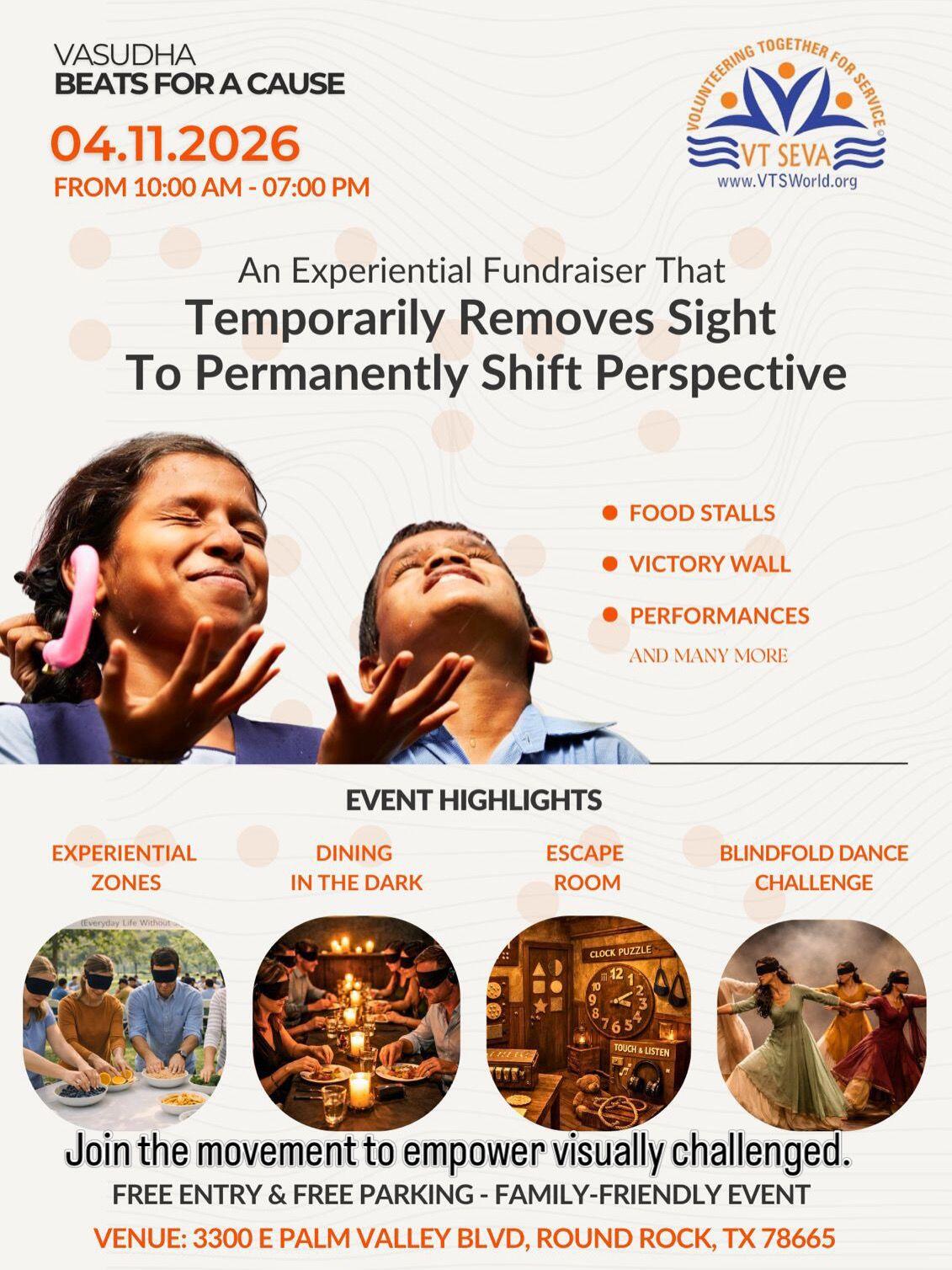 Campaign cover image for VT Seva Austin - VASUDHA 2026 : Beats For a Cause