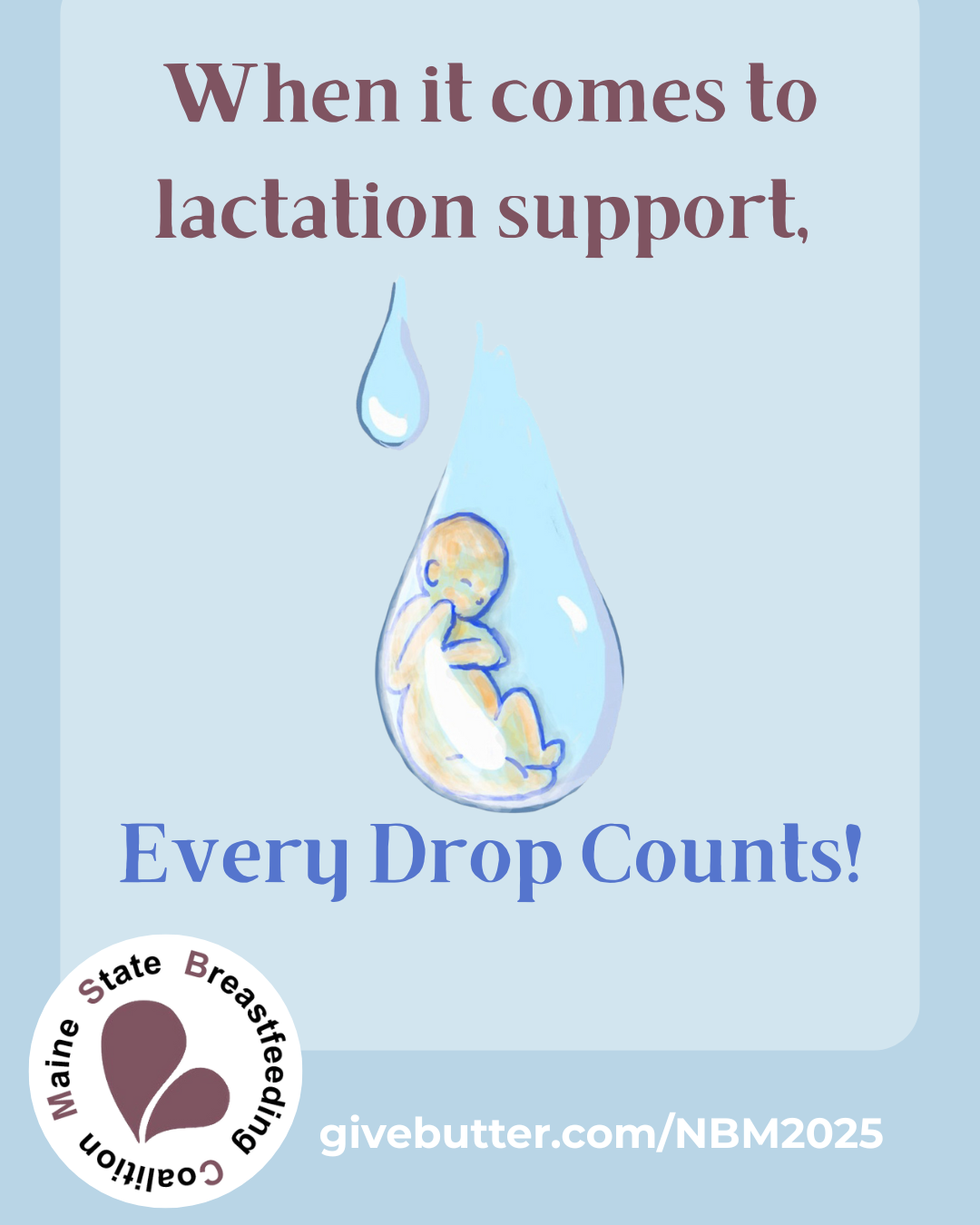 Campaign cover image for National Breastfeeding Month 2025