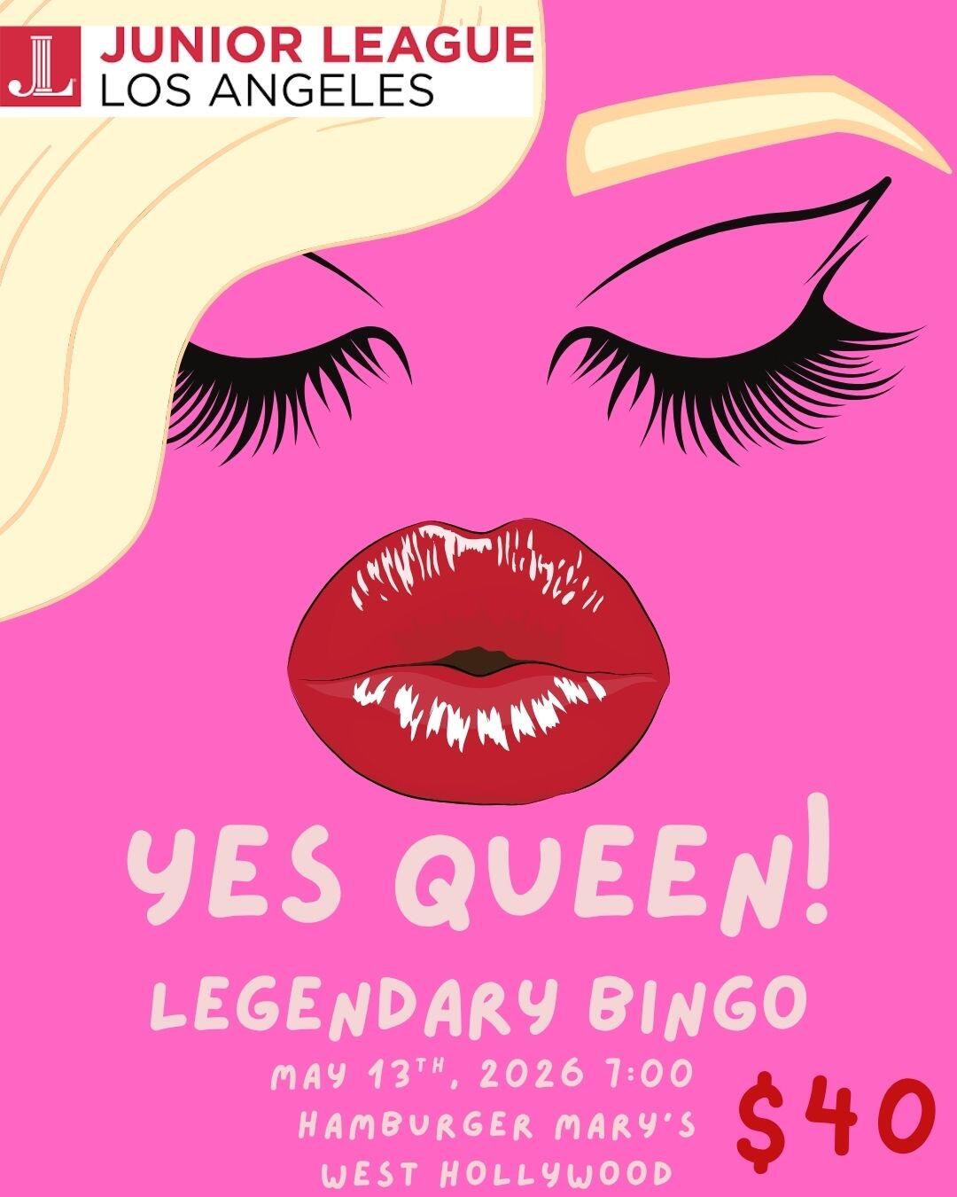 Campaign cover image for Hamburger Mary's Legendary Bingo 2026