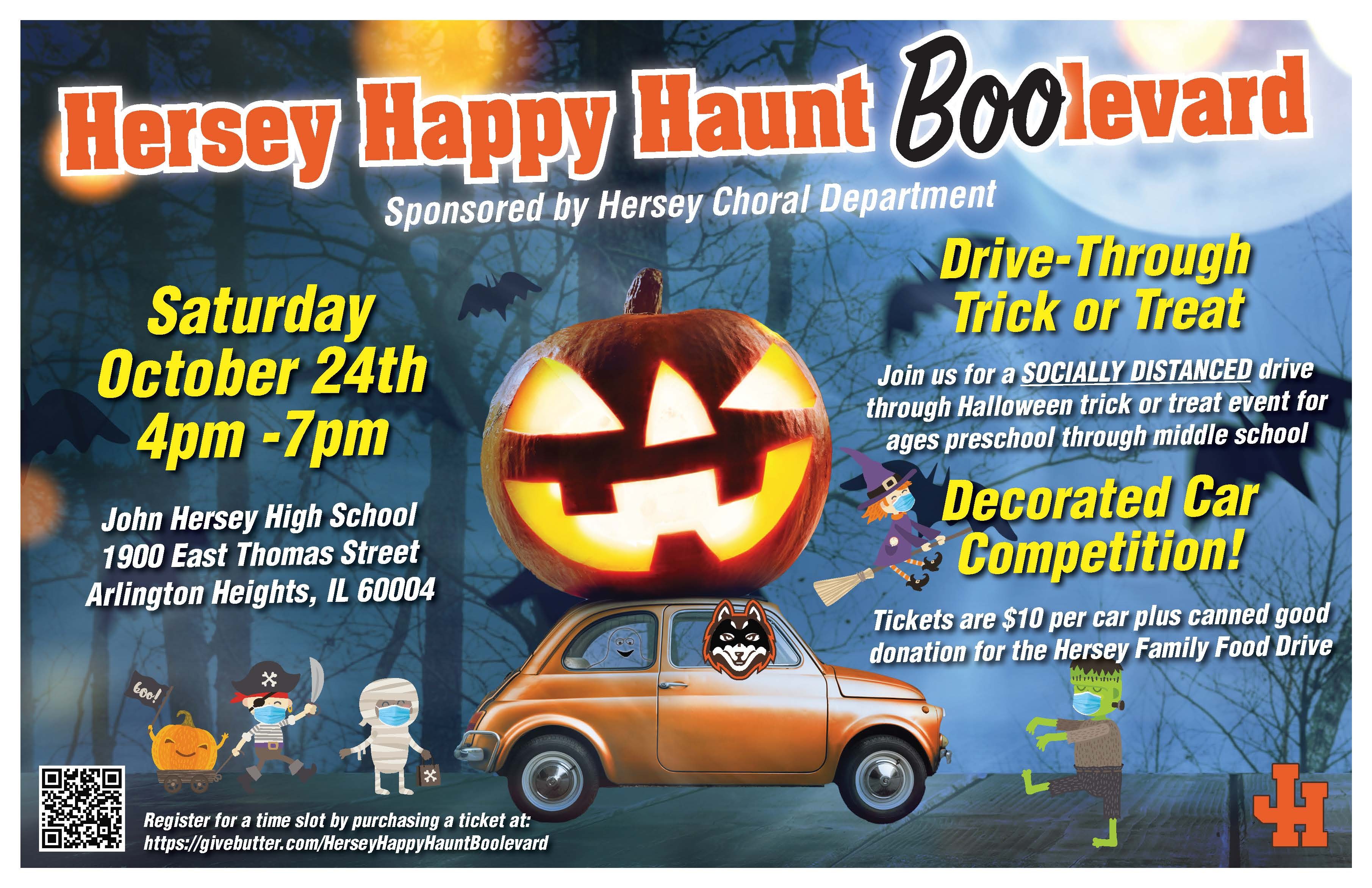 Campaign cover image for Hersey's Happy Haunt BOOlevard