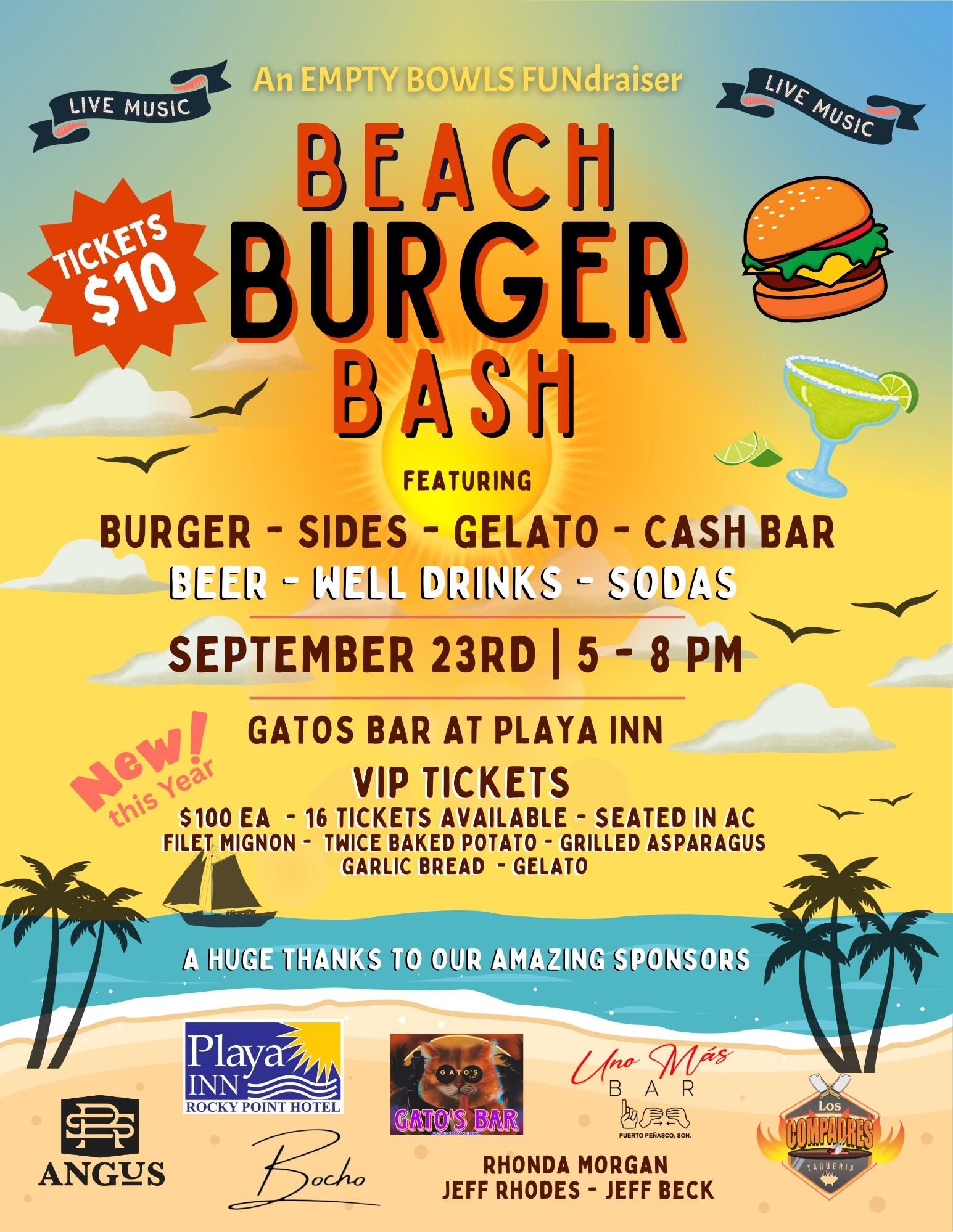 Campaign cover image for 2nd Annual Beach Burger Bash
