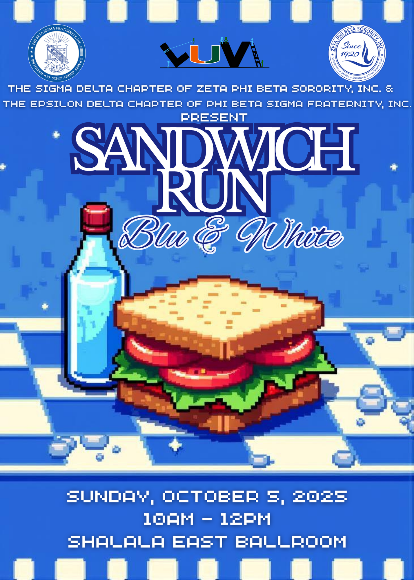 Campaign cover image for UM LOV X SD X ED B&W Sandwich Run